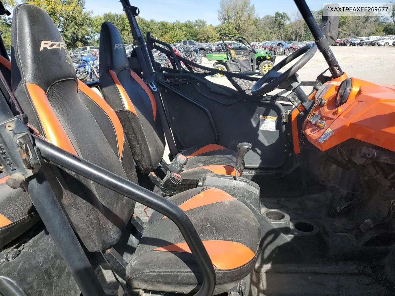 2014 Polaris Rzr 4 900 Xp Eps VIN: 4XAXT9EAXEF269677 Lot: 73247624