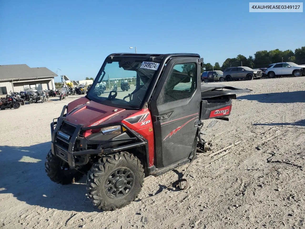 2014 Polaris Ranger 900 Xp Eps VIN: 4XAUH9EA5EG349127 Lot: 73496274