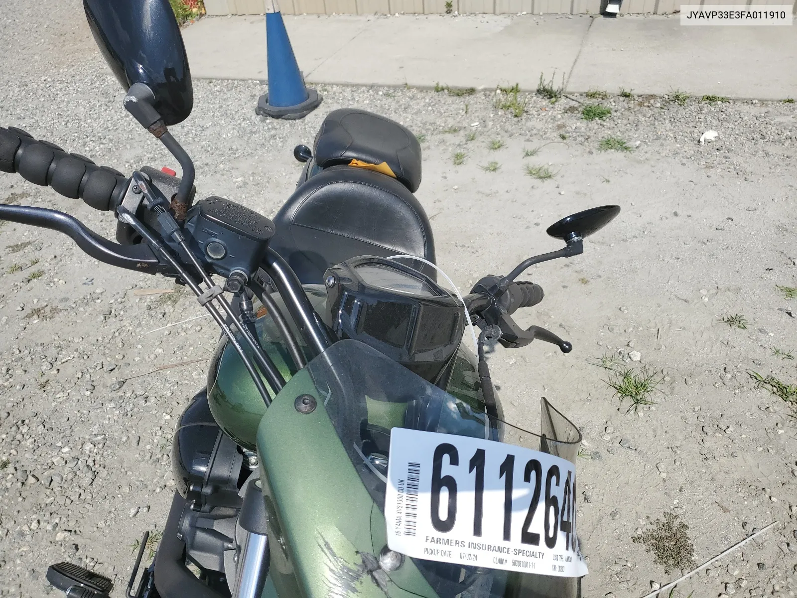 JYAVP33E3FA011910 2015 Yamaha Xvs1300 Cu