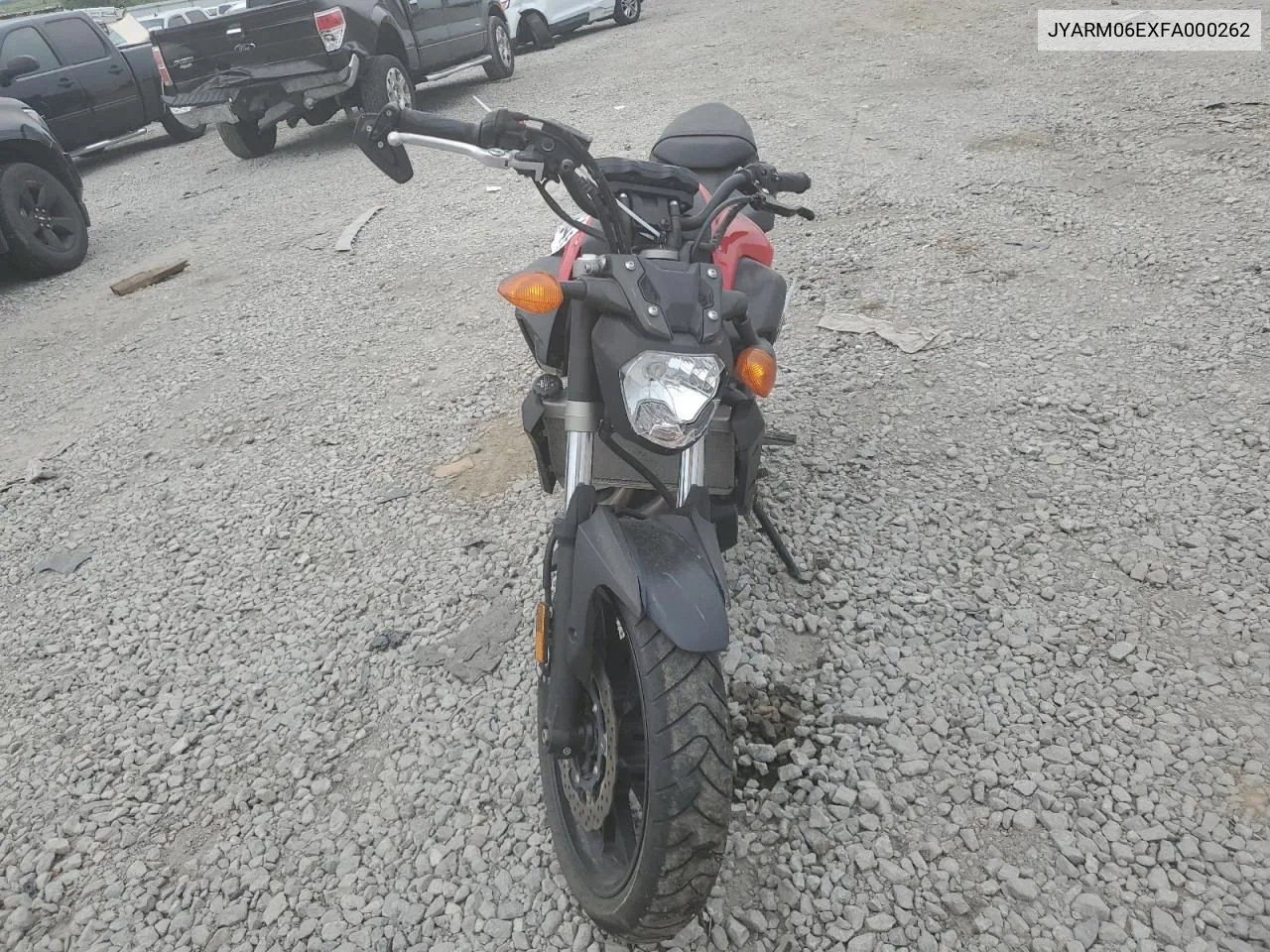 2015 Yamaha Fz07 VIN: JYARM06EXFA000262 Lot: 64562464