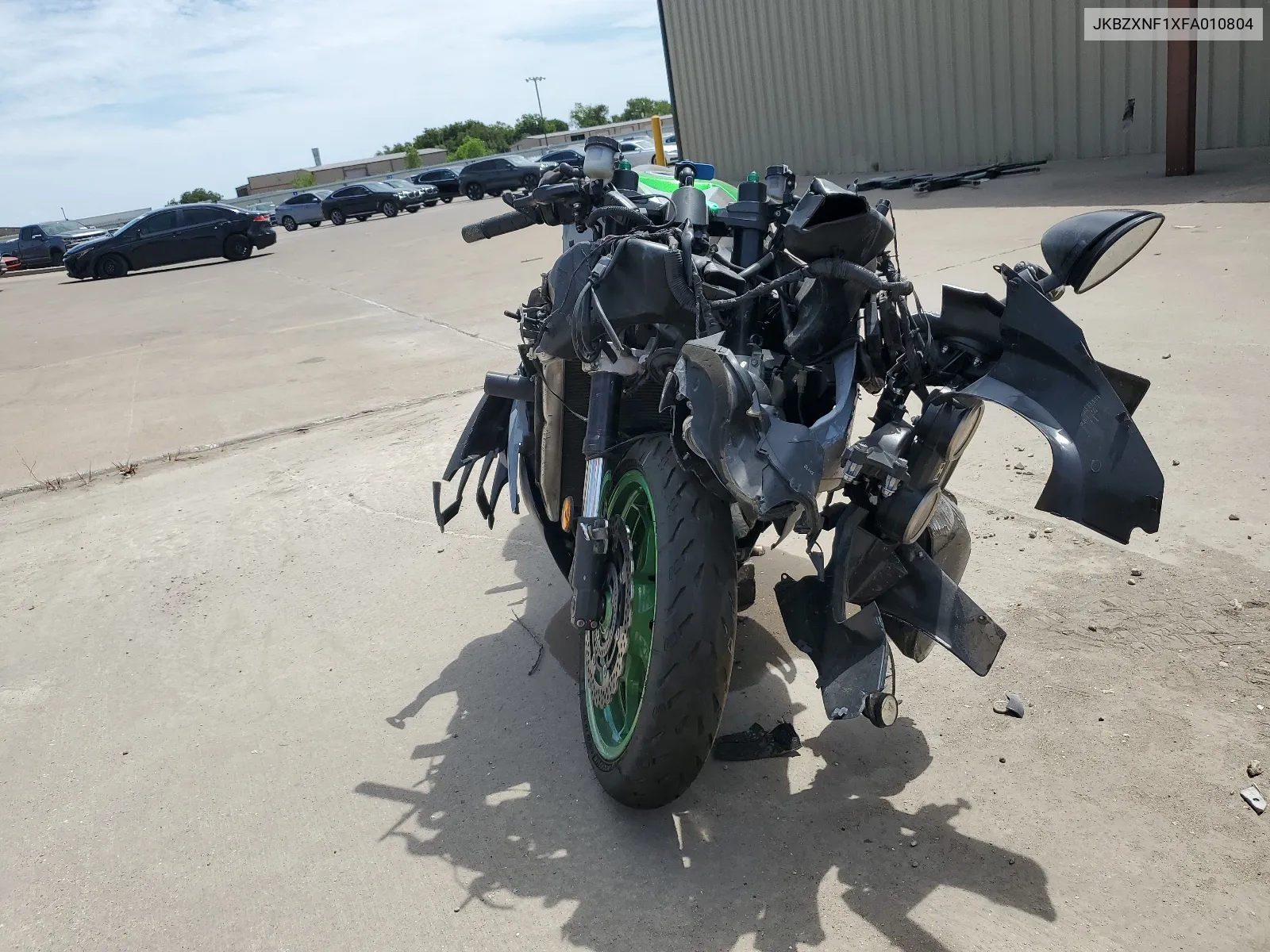 2015 Kawasaki Zx1400 F VIN: JKBZXNF1XFA010804 Lot: 66586054