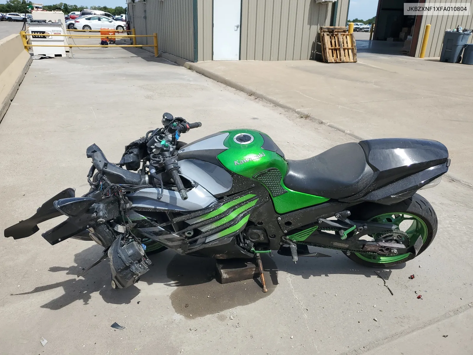 2015 Kawasaki Zx1400 F VIN: JKBZXNF1XFA010804 Lot: 66586054