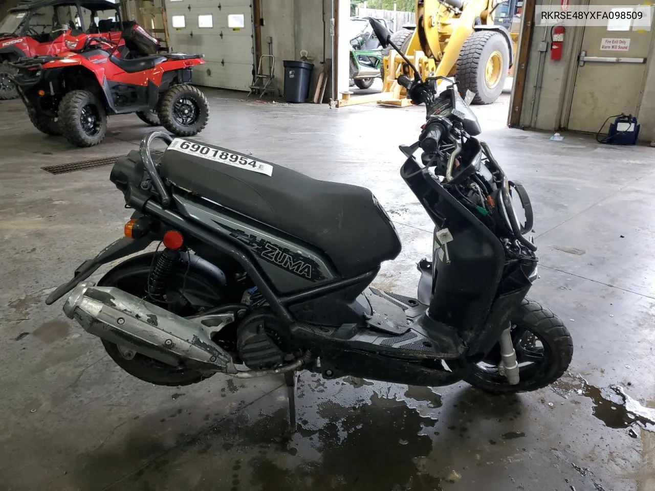 2015 Yamaha Yw125 VIN: RKRSE48YXFA098509 Lot: 69018954