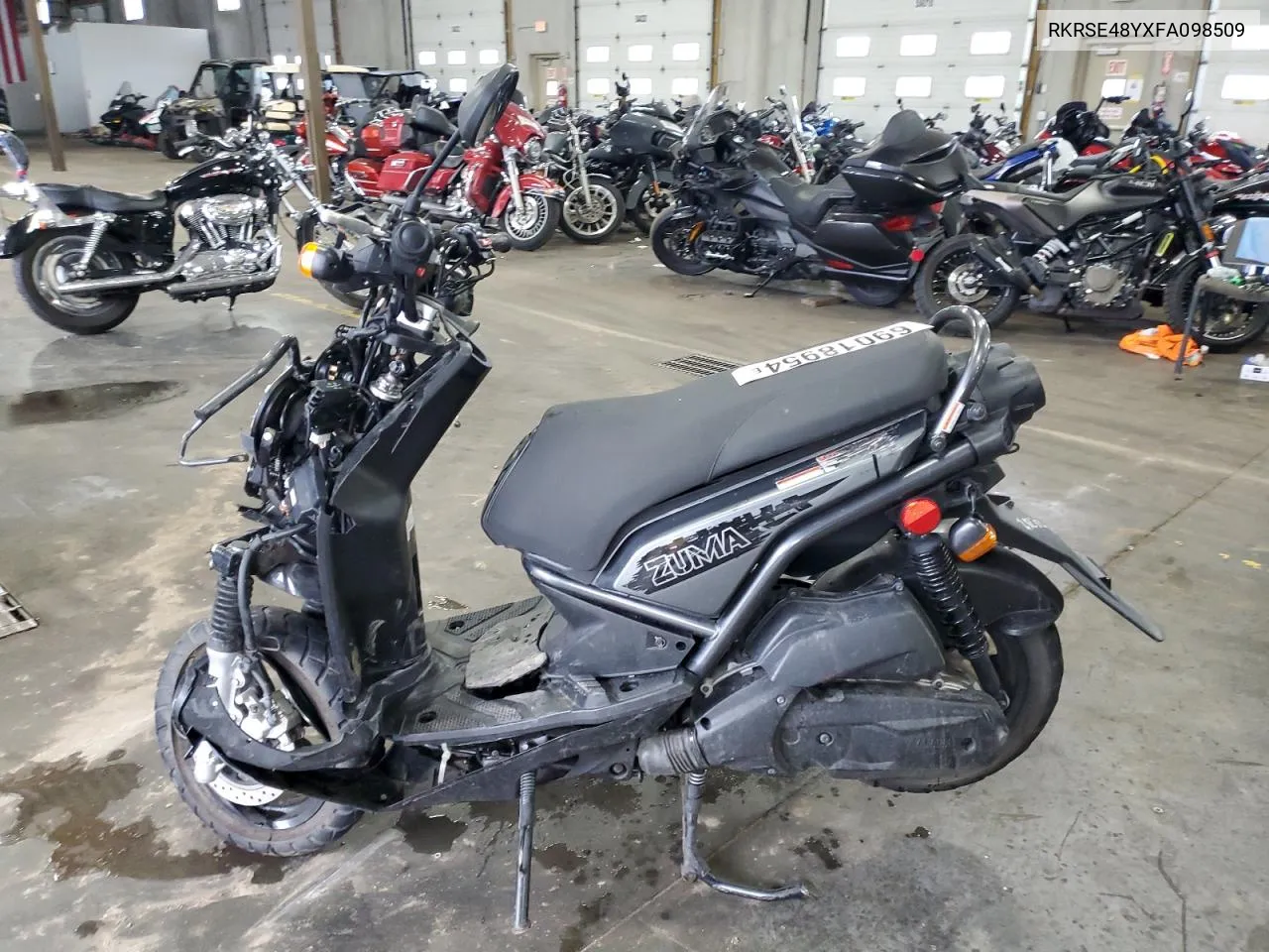 RKRSE48YXFA098509 2015 Yamaha Yw125