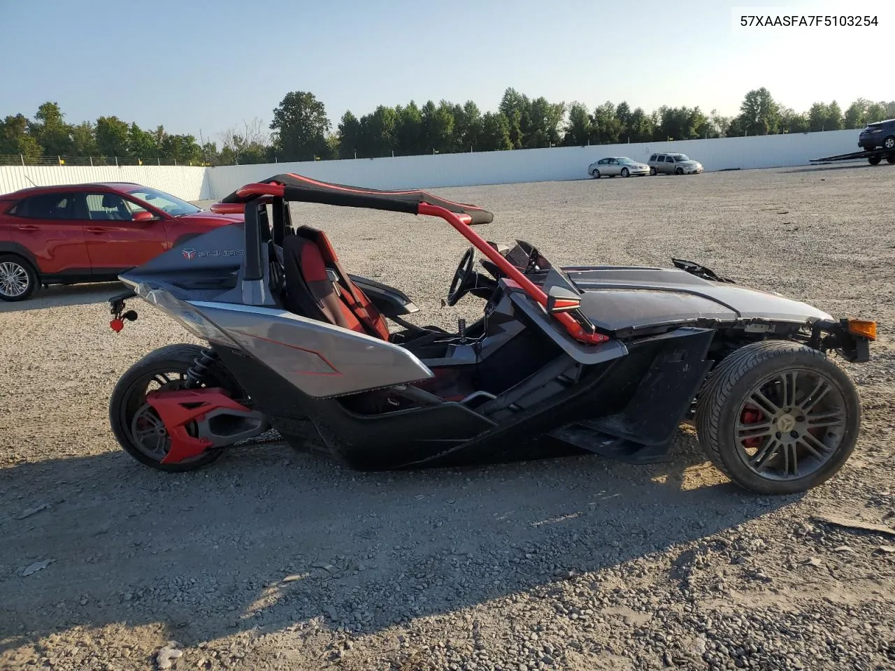 2015 Polaris Slingshot VIN: 57XAASFA7F5103254 Lot: 69082324