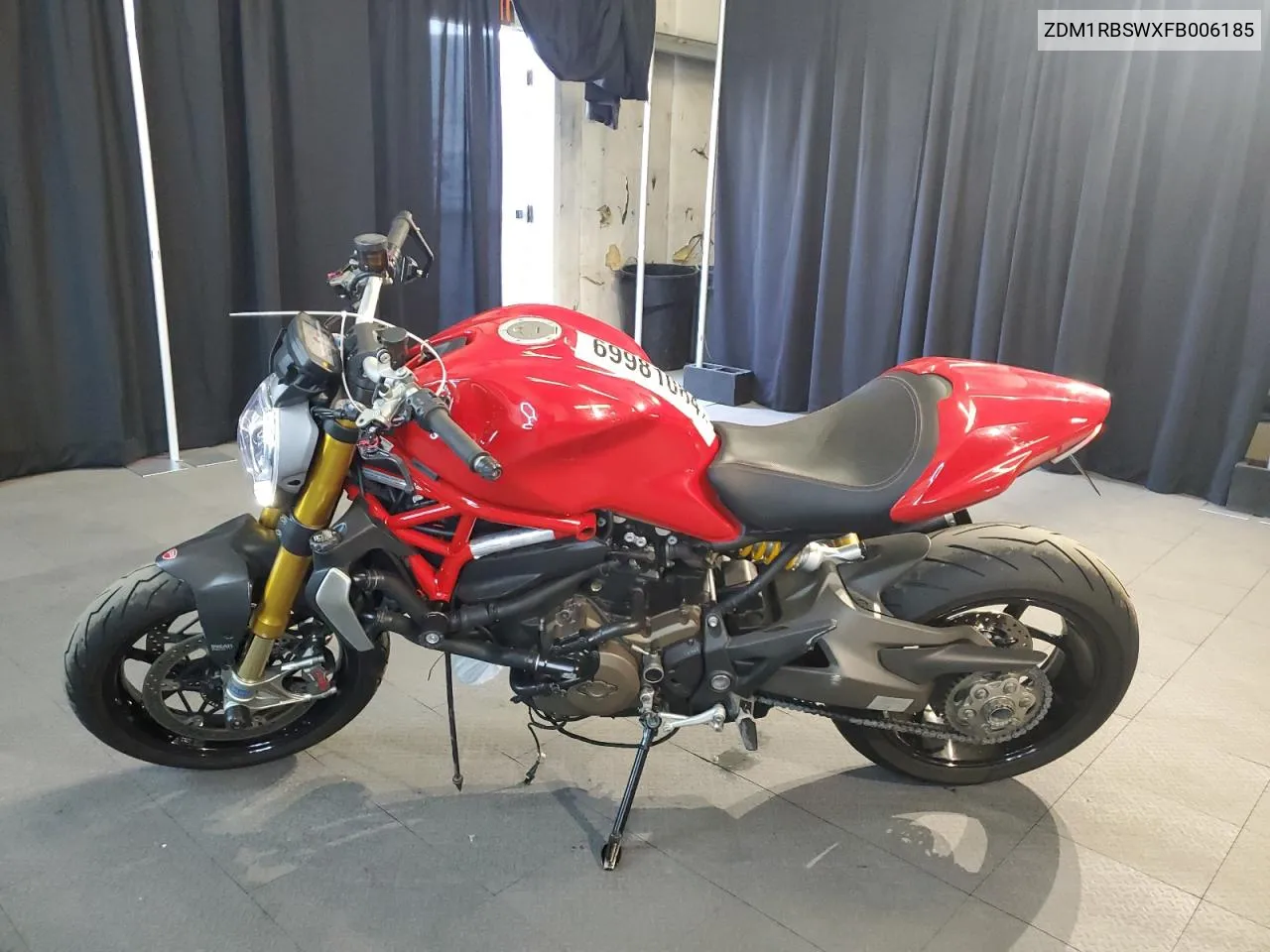 ZDM1RBSWXFB006185 2015 Ducati Monster 1200 S