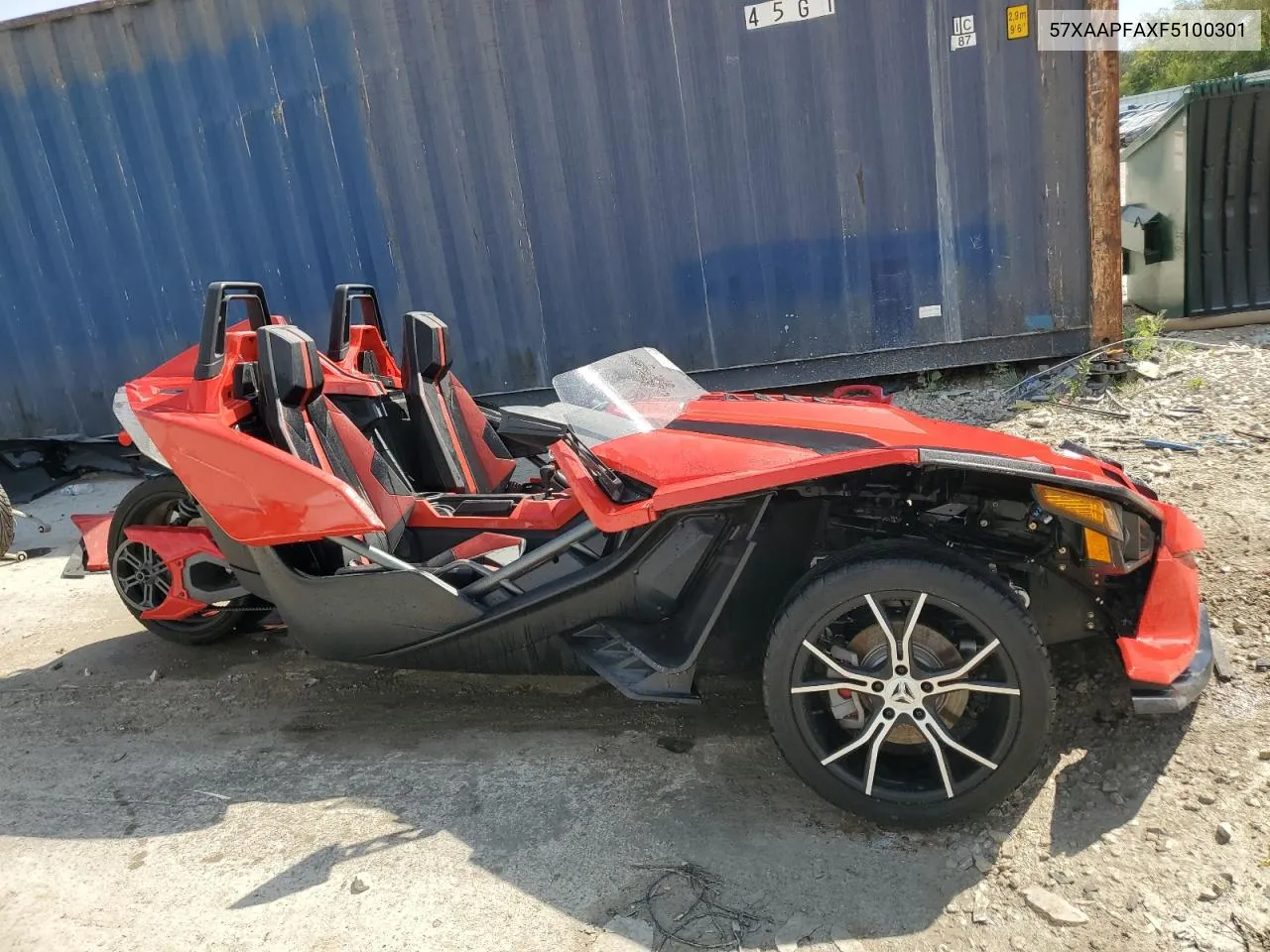 2015 Polaris Slingshot Sl VIN: 57XAAPFAXF5100301 Lot: 70187924