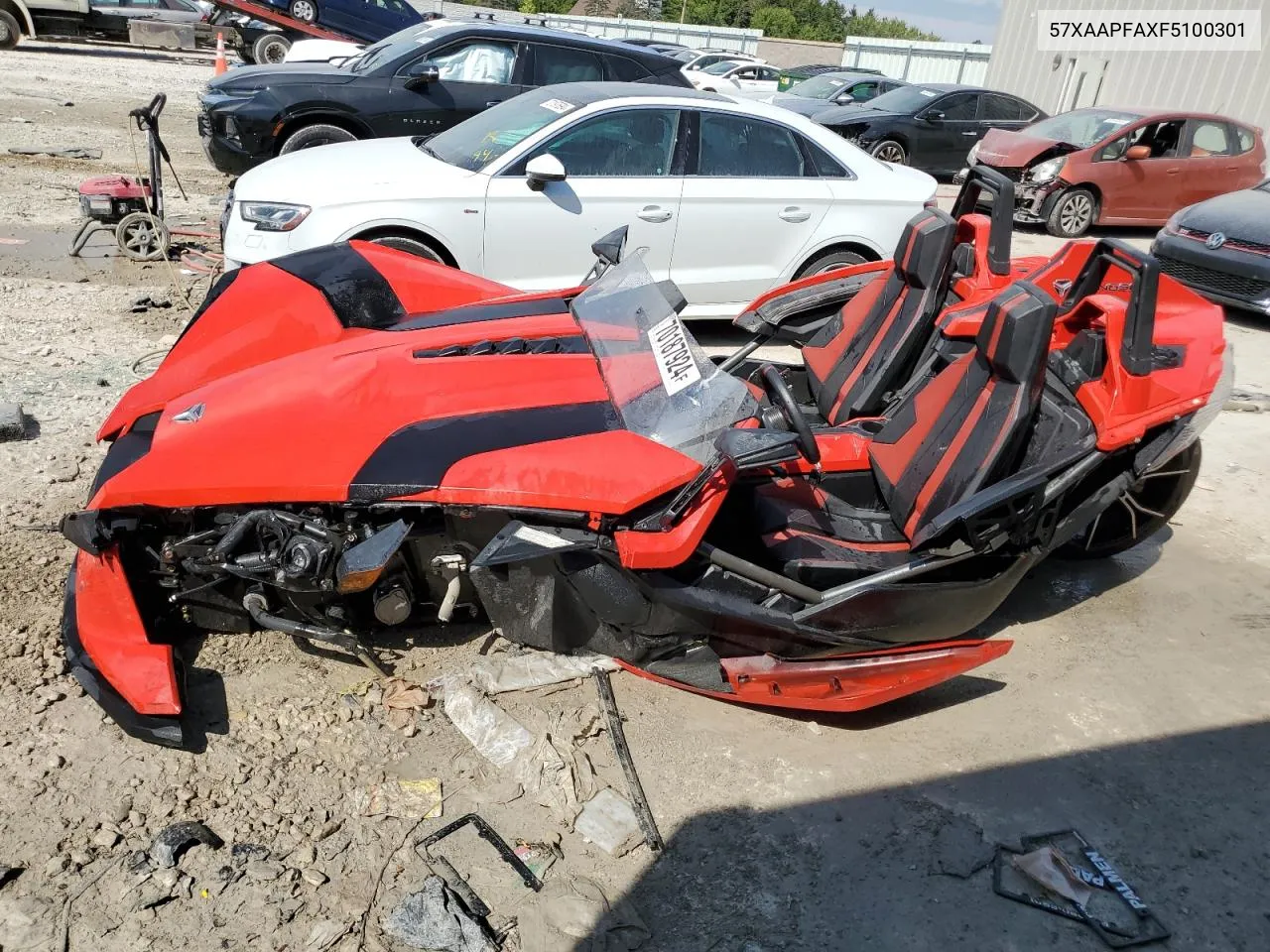 2015 Polaris Slingshot Sl VIN: 57XAAPFAXF5100301 Lot: 70187924