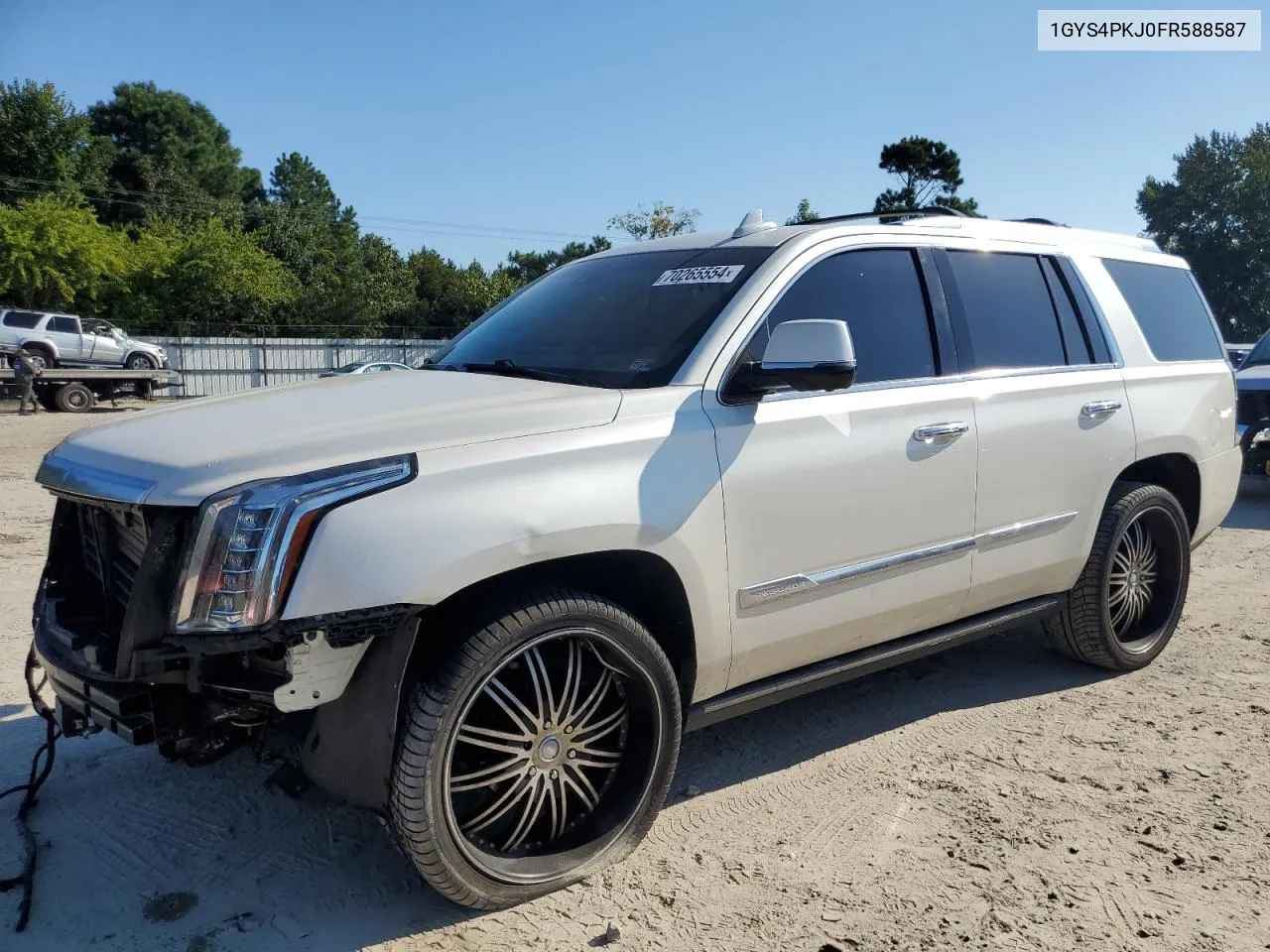 2015 Cadillac Escalade Platinum VIN: 1GYS4PKJ0FR588587 Lot: 70265554