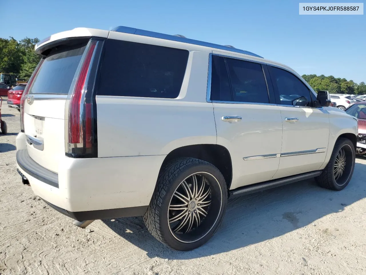 1GYS4PKJ0FR588587 2015 Cadillac Escalade Platinum