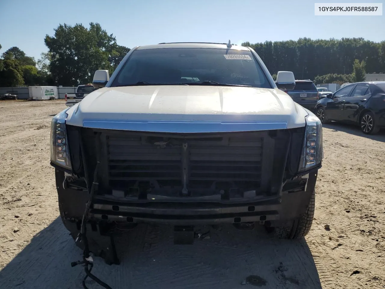 1GYS4PKJ0FR588587 2015 Cadillac Escalade Platinum