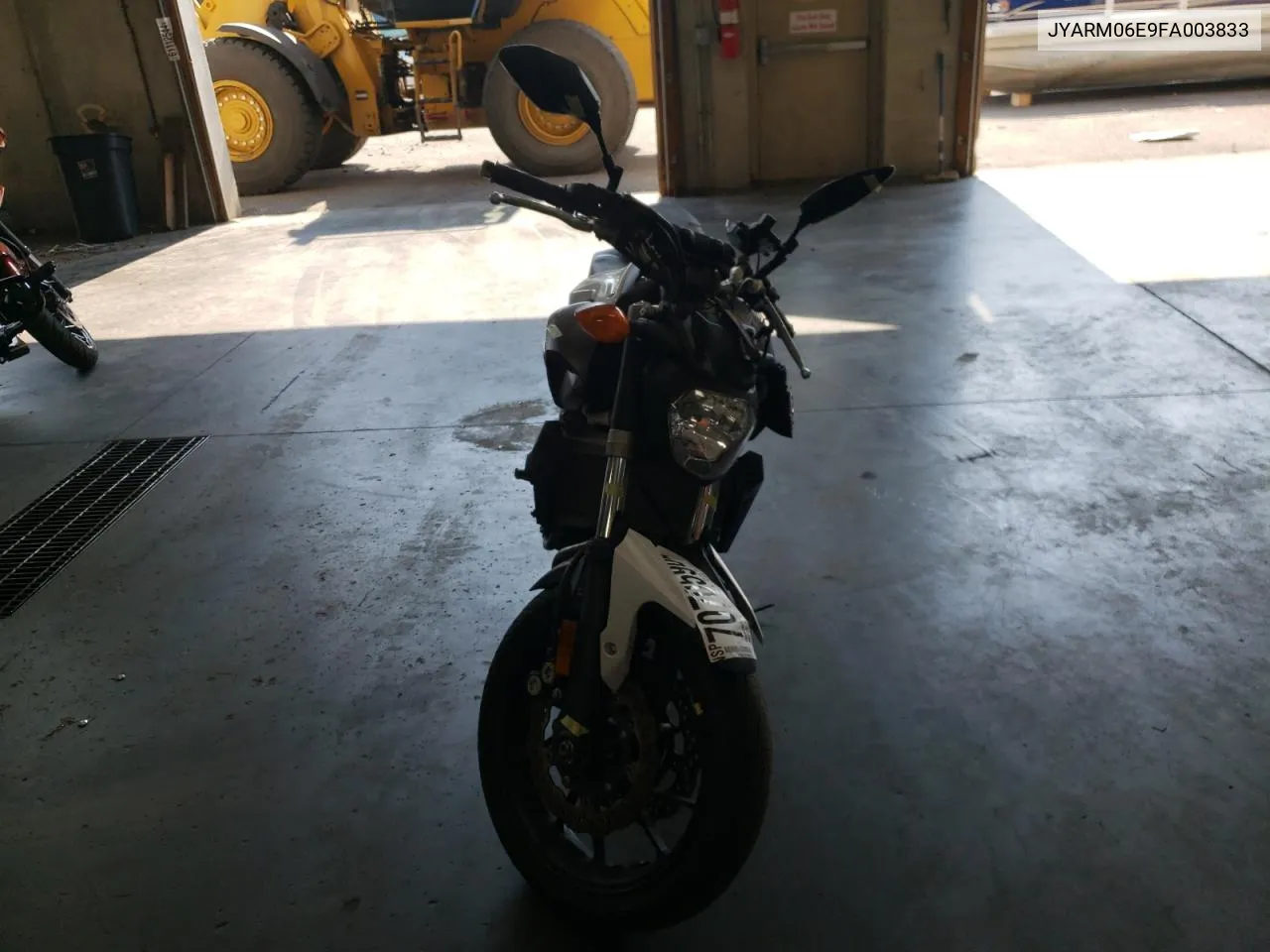 2015 Yamaha Fz07 VIN: JYARM06E9FA003833 Lot: 70705904