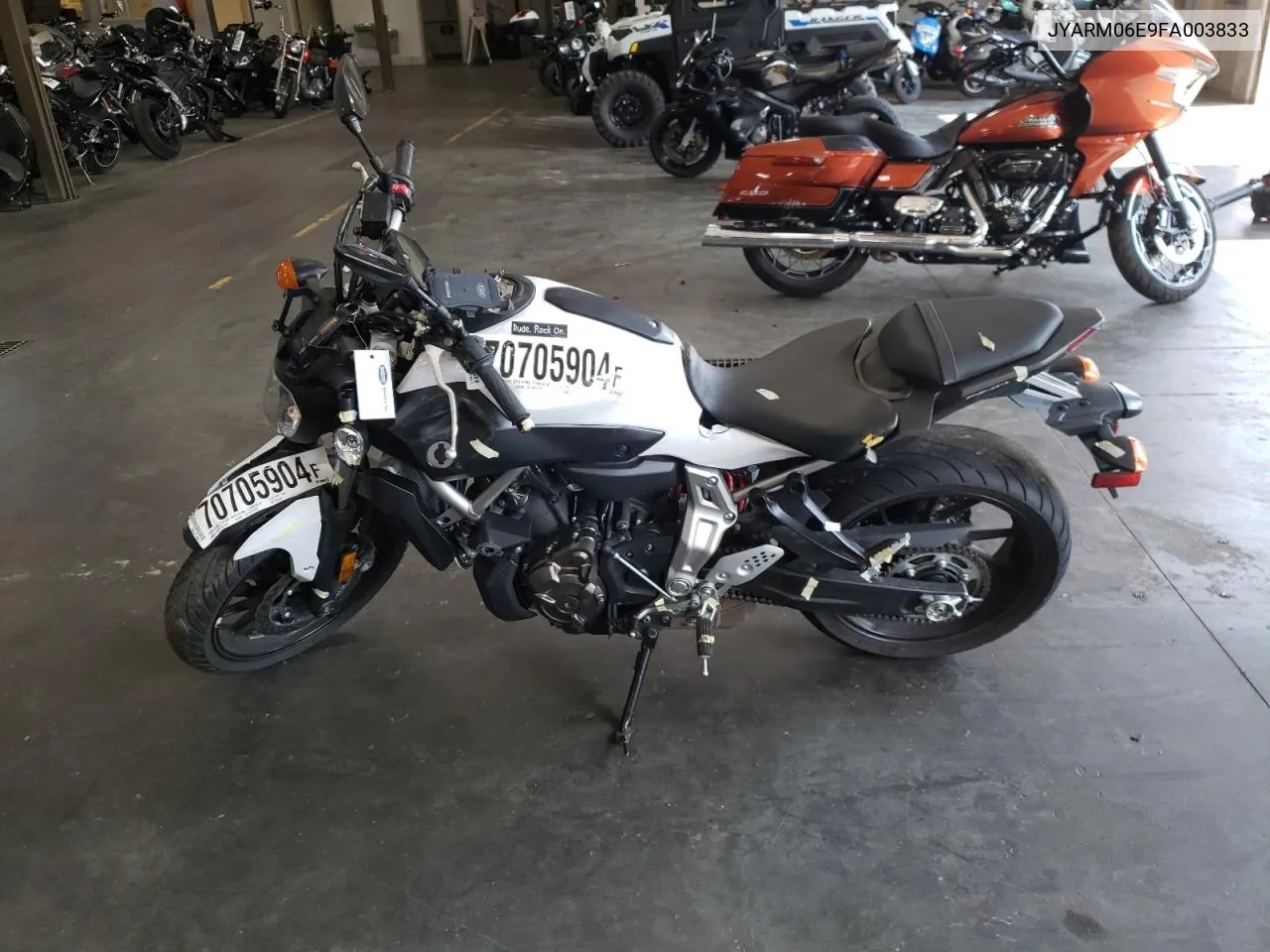 JYARM06E9FA003833 2015 Yamaha Fz07