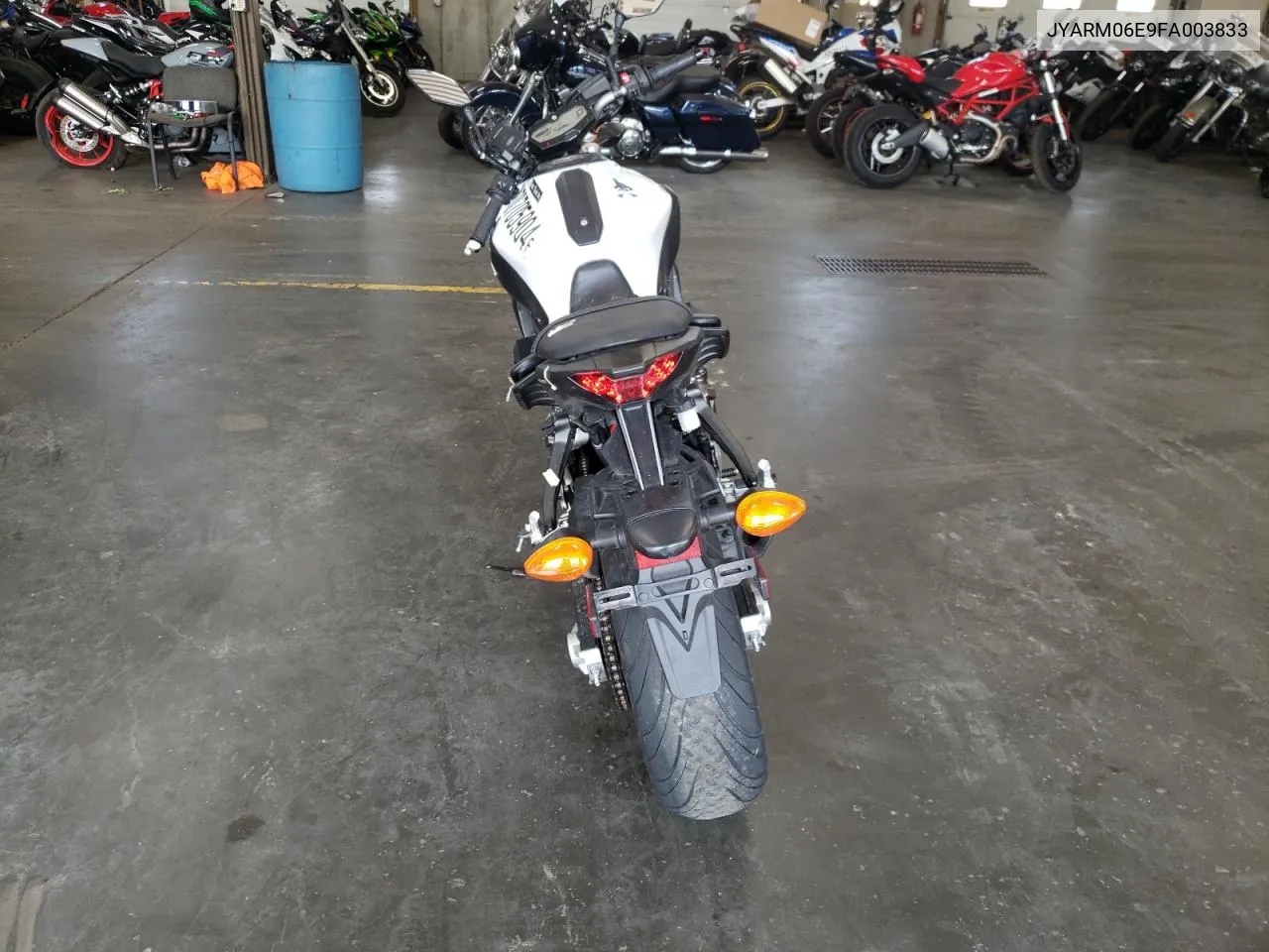 2015 Yamaha Fz07 VIN: JYARM06E9FA003833 Lot: 70705904