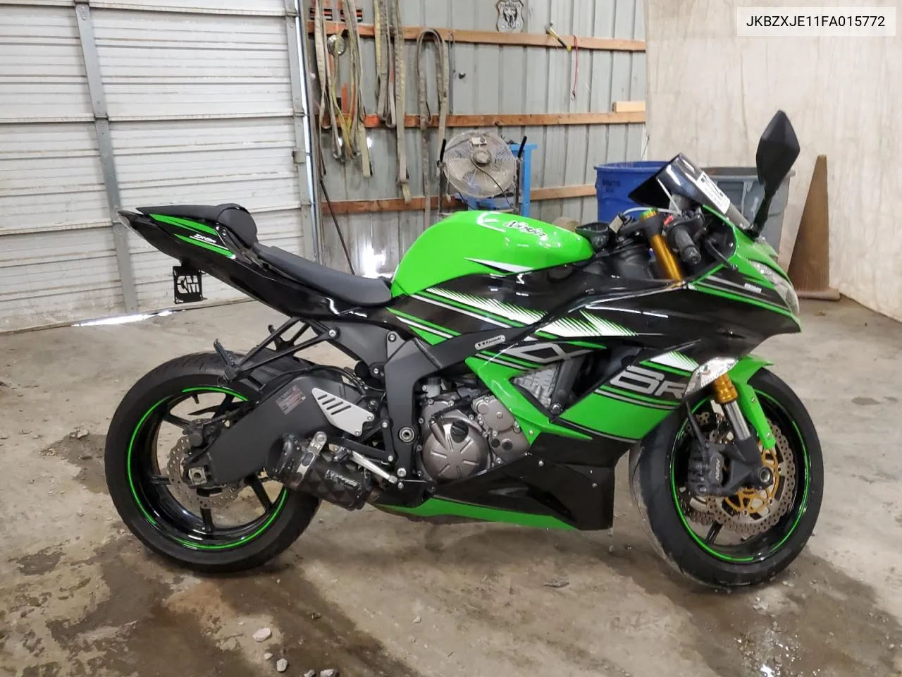 2015 Kawasaki Zx636 E VIN: JKBZXJE11FA015772 Lot: 72430214