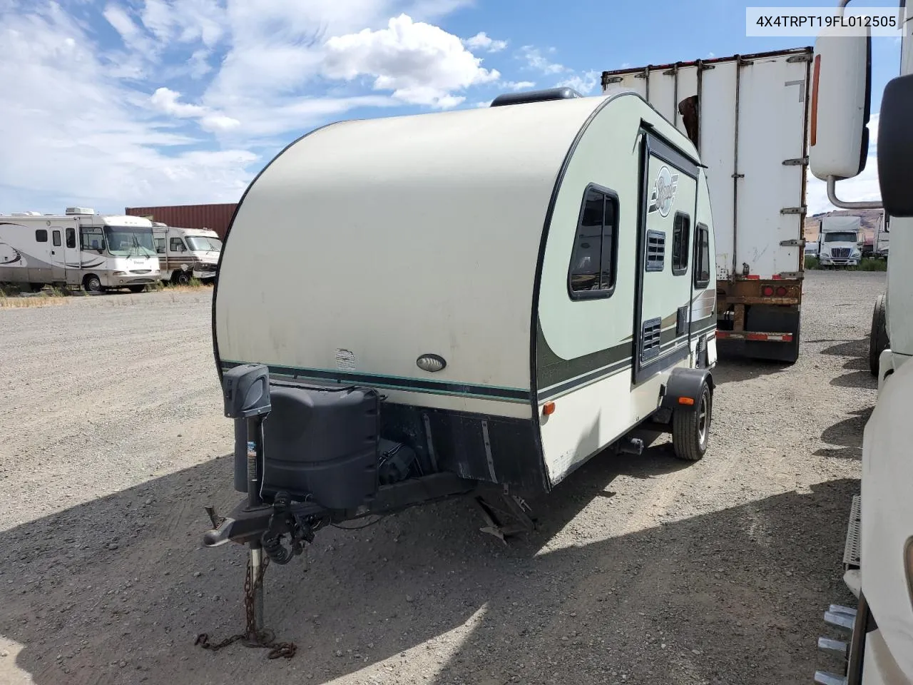 2015 Frrv Trailer VIN: 4X4TRPT19FL012505 Lot: 72434474