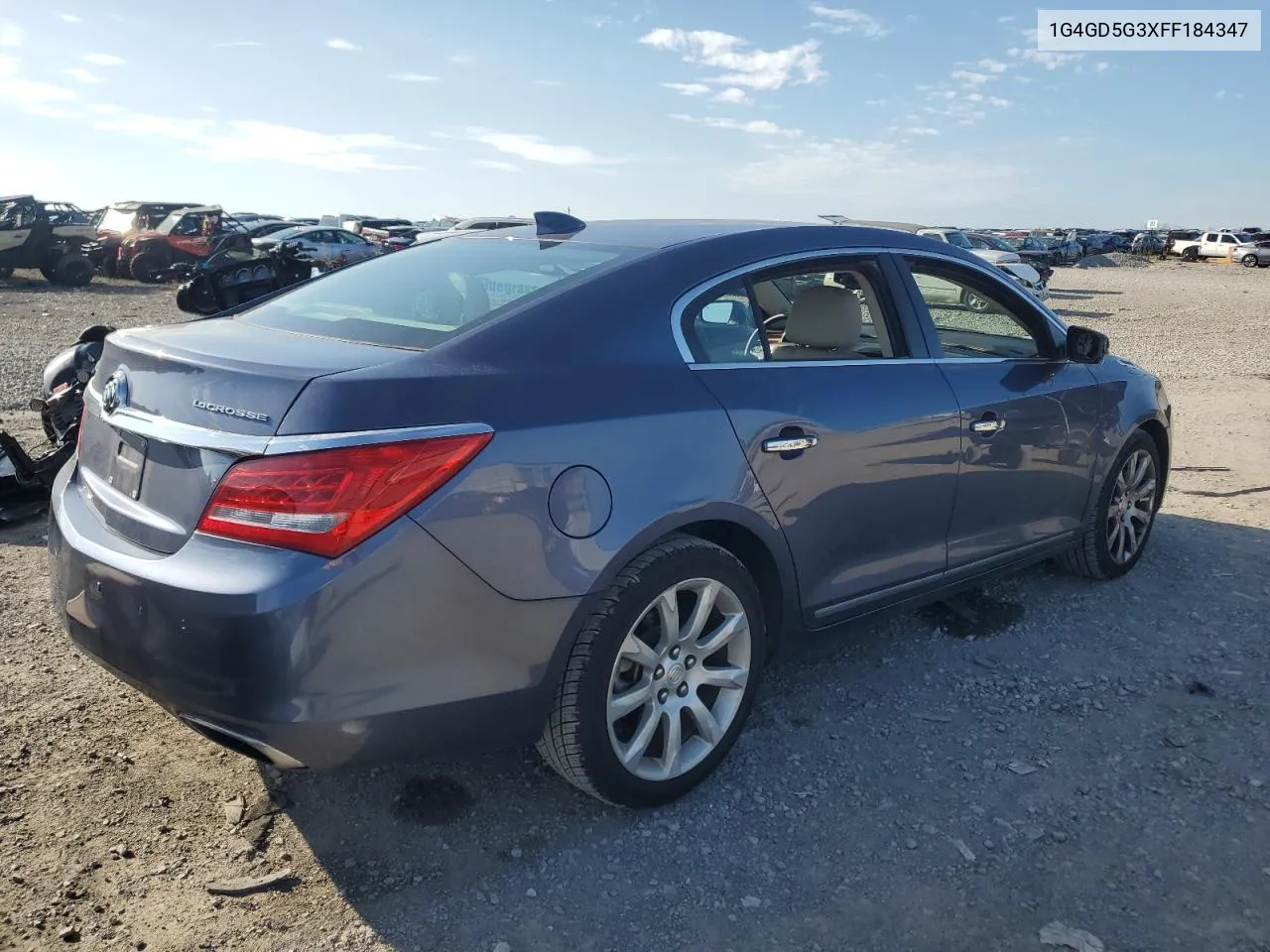 2015 Buick Lacrosse Premium VIN: 1G4GD5G3XFF184347 Lot: 73252624