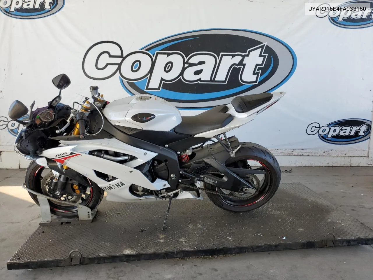 2015 Yamaha Yzfr6 VIN: JYARJ16E4FA033160 Lot: 73546804