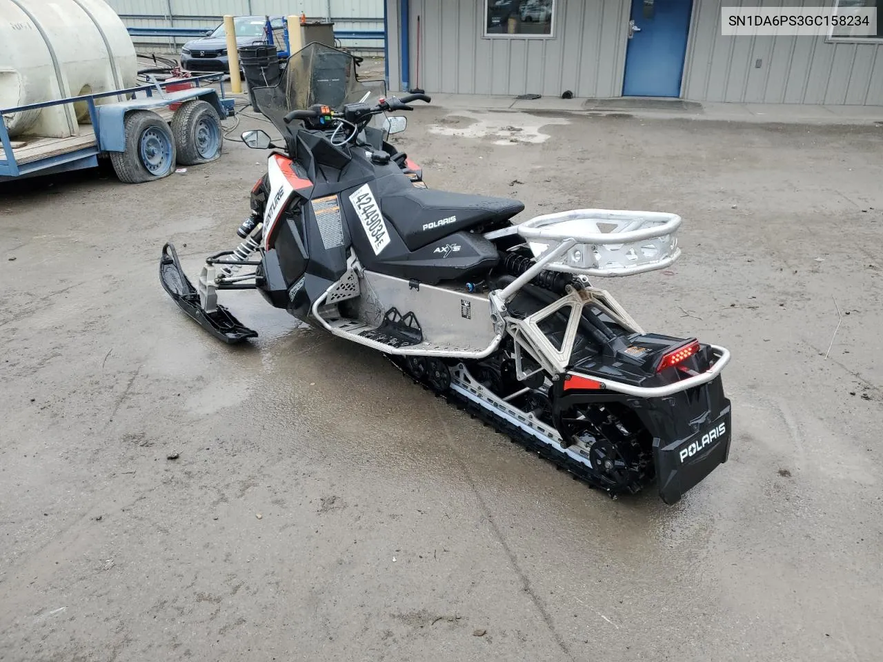 2016 Polaris Switchback VIN: SN1DA6PS3GC158234 Lot: 42449034