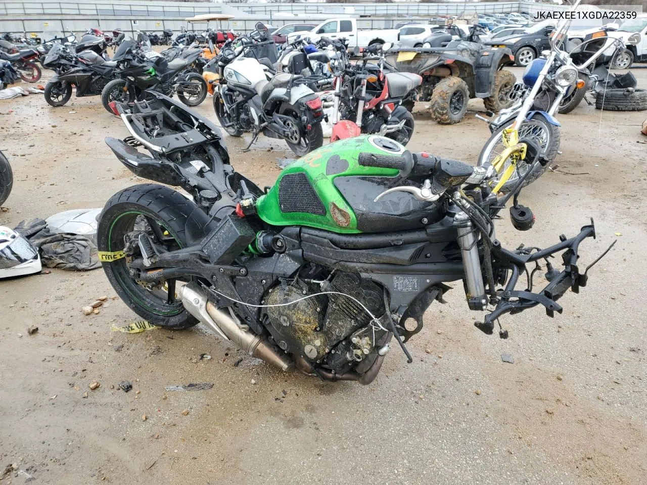 JKAEXEE1XGDA22359 2016 Kawasaki Ex650 E