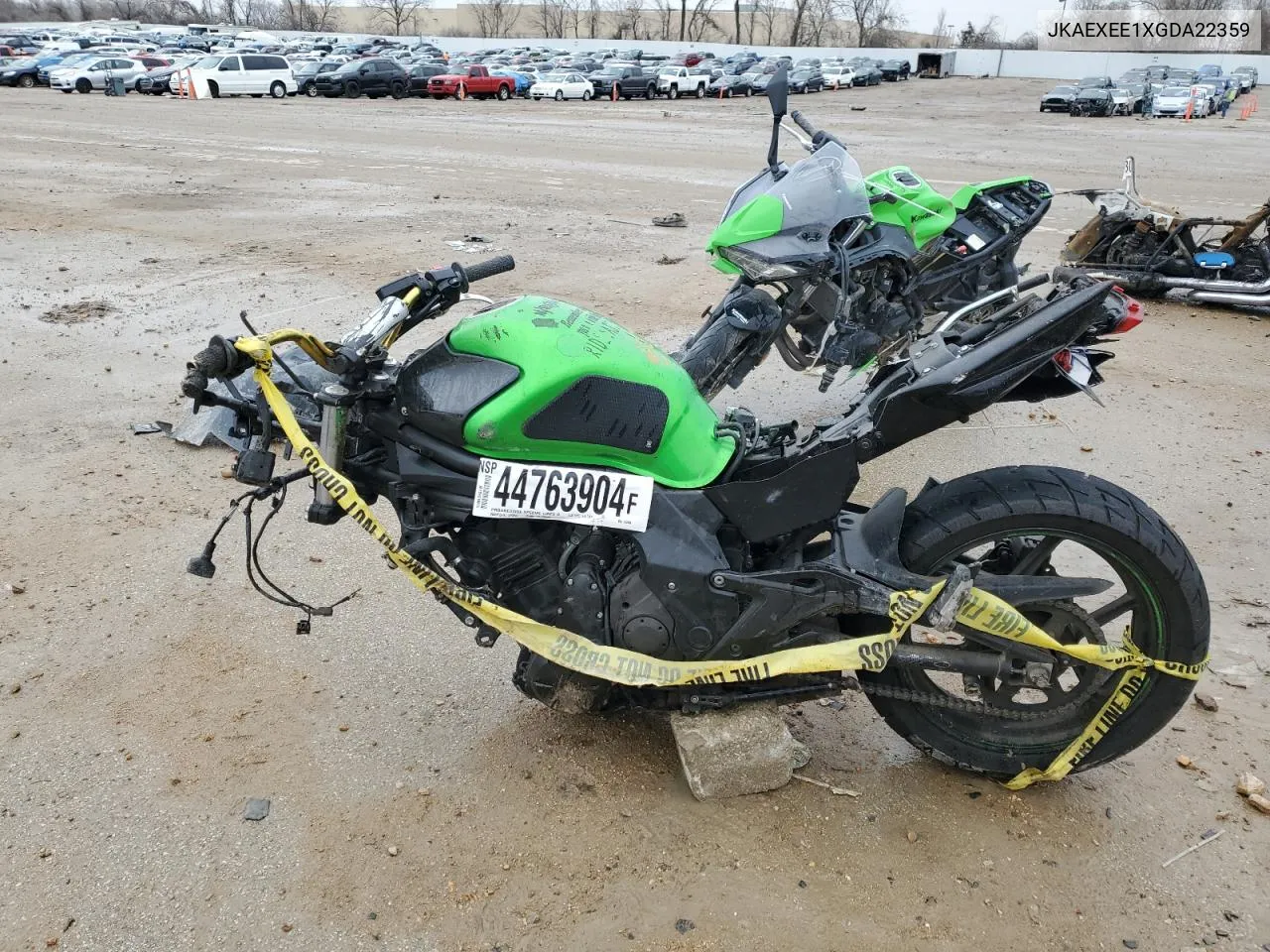 JKAEXEE1XGDA22359 2016 Kawasaki Ex650 E