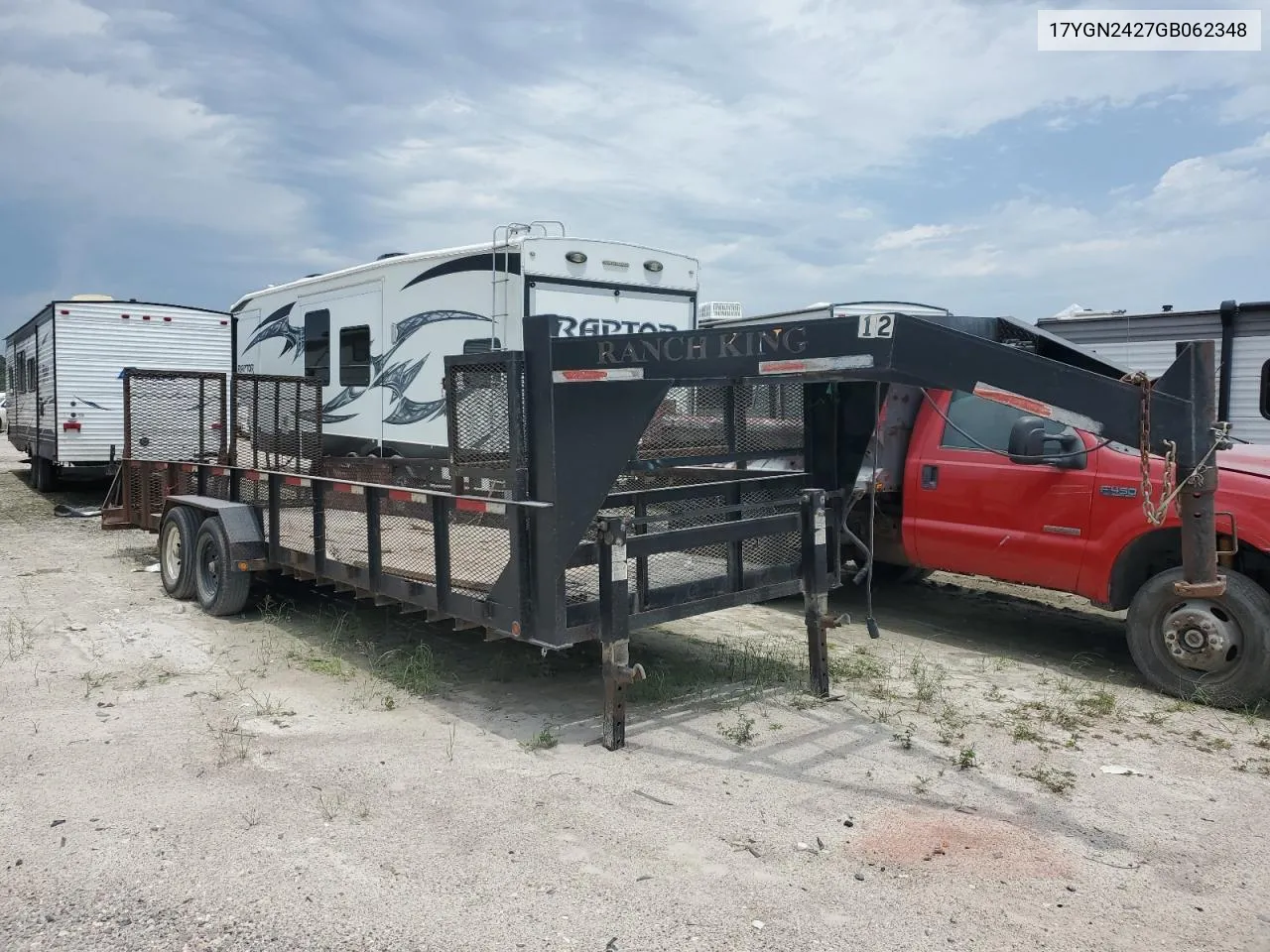 2016 Utility Trailer VIN: 17YGN2427GB062348 Lot: 54589104