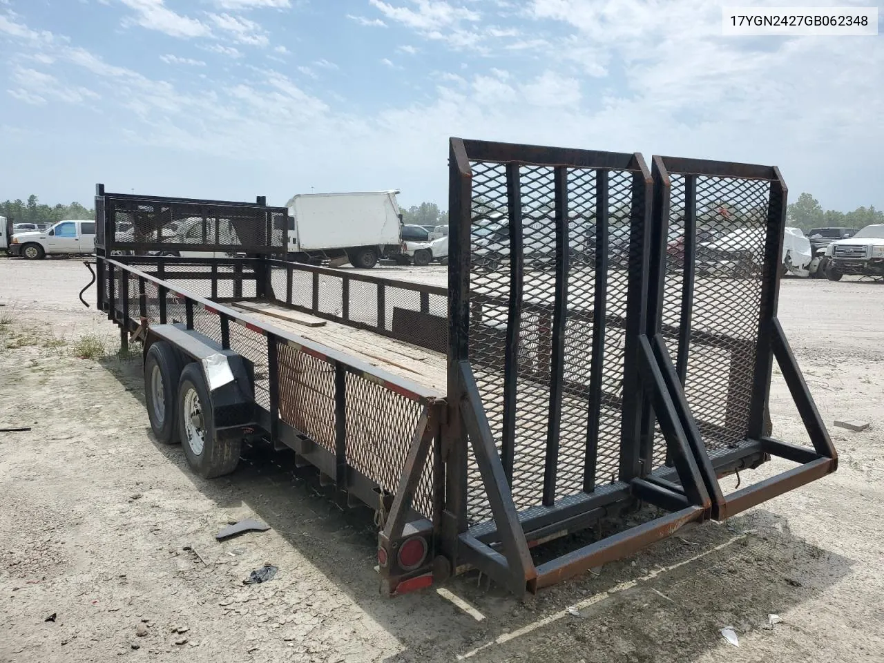 17YGN2427GB062348 2016 Utility Trailer