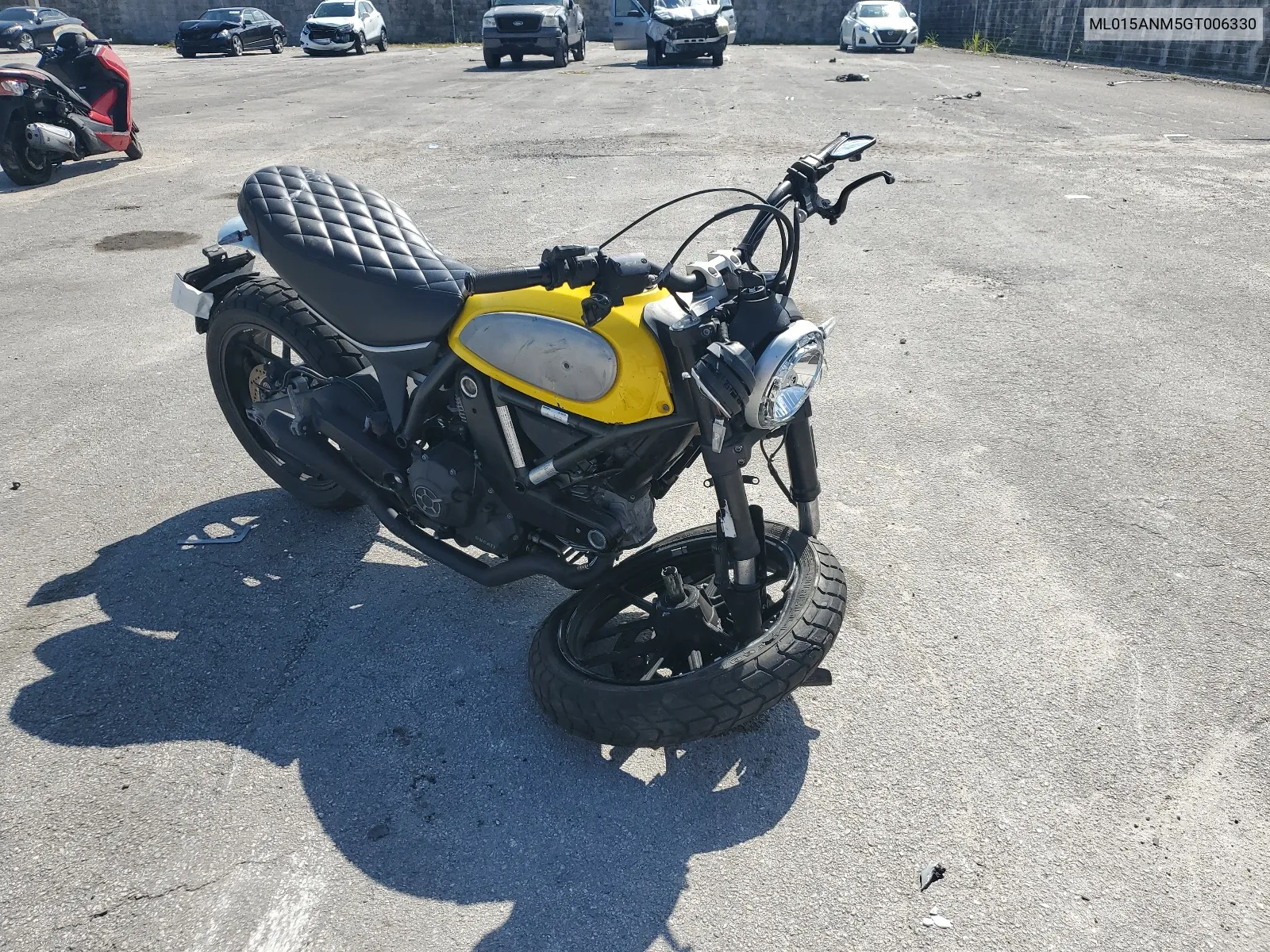 2016 Ducati Scrambler 800 VIN: ML015ANM5GT006330 Lot: 66285093