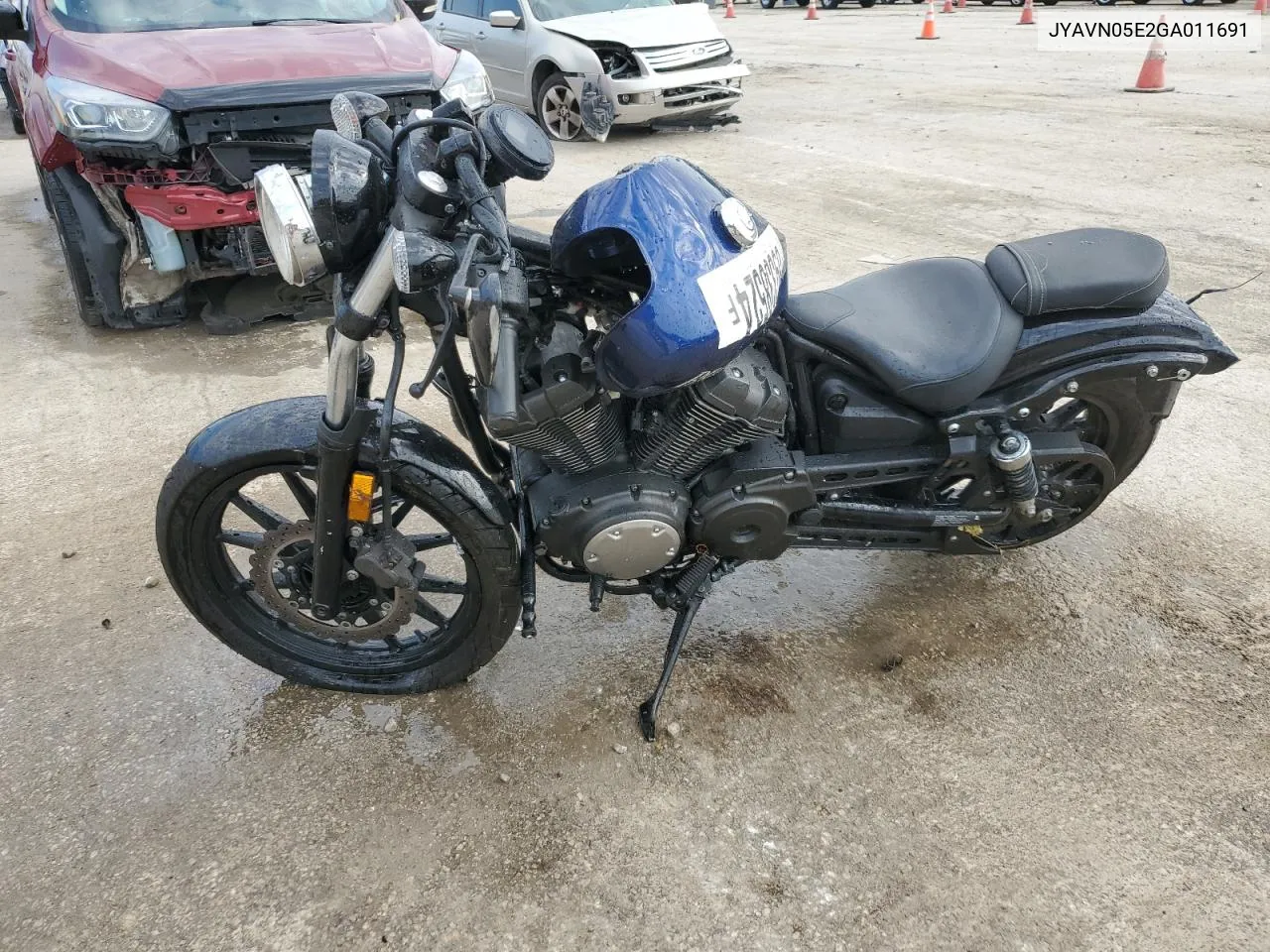 JYAVN05E2GA011691 2016 Yamaha Xvs950 Cu