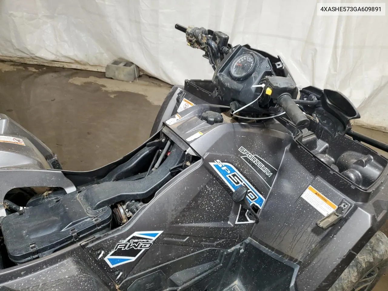 2016 Polaris Sportsman 570 Sp VIN: 4XASHE573GA609891 Lot: 69964214