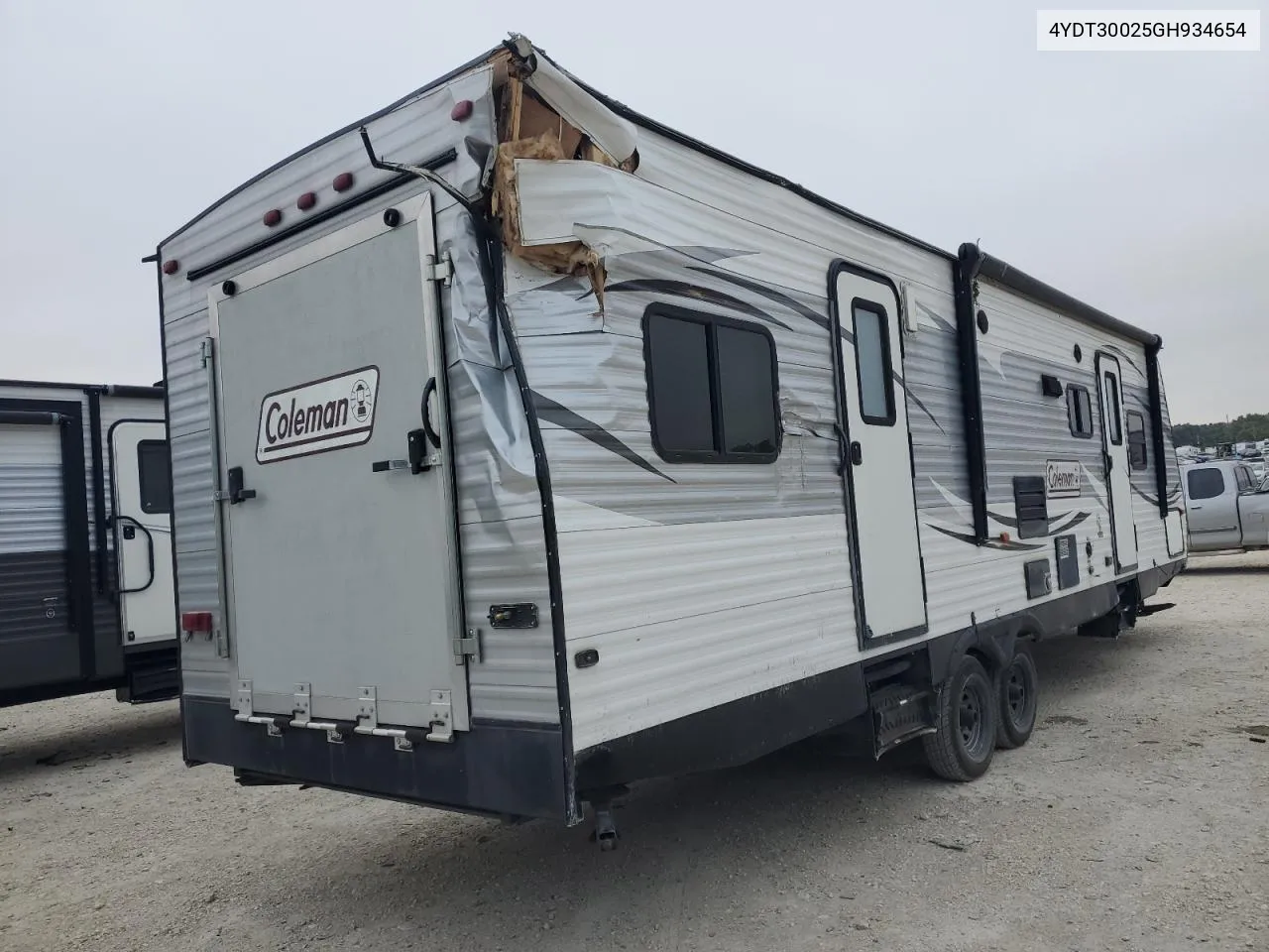 4YDT30025GH934654 2016 Cole Camper