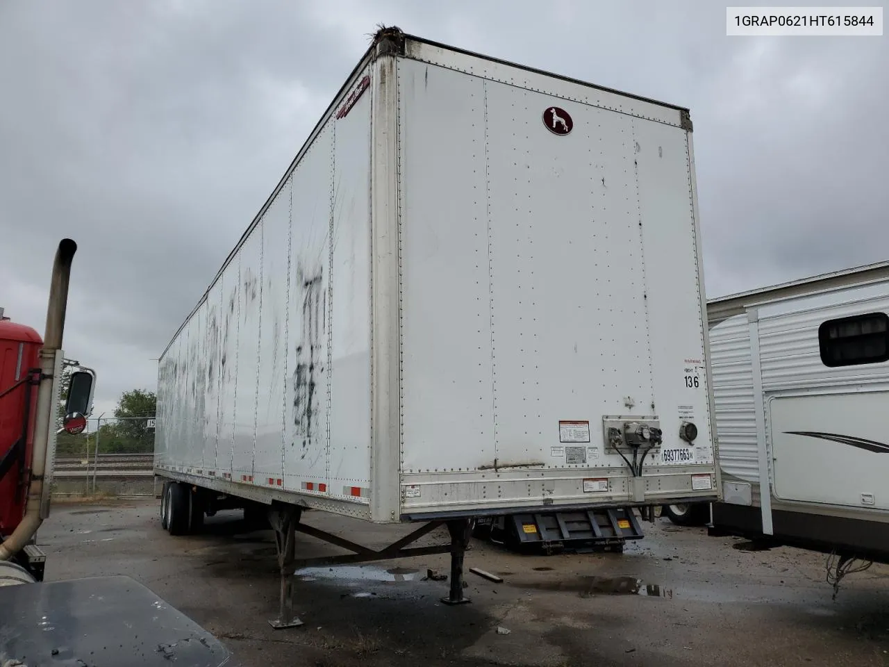 2016 Great Dane Trailer Semi Trail VIN: 1GRAP0621HT615844 Lot: 72996604