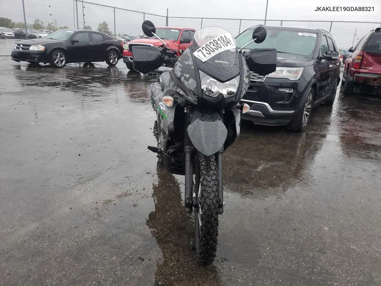 2016 Kawasaki Kl650 E VIN: JKAKLEE19GDA88321 Lot: 73038184