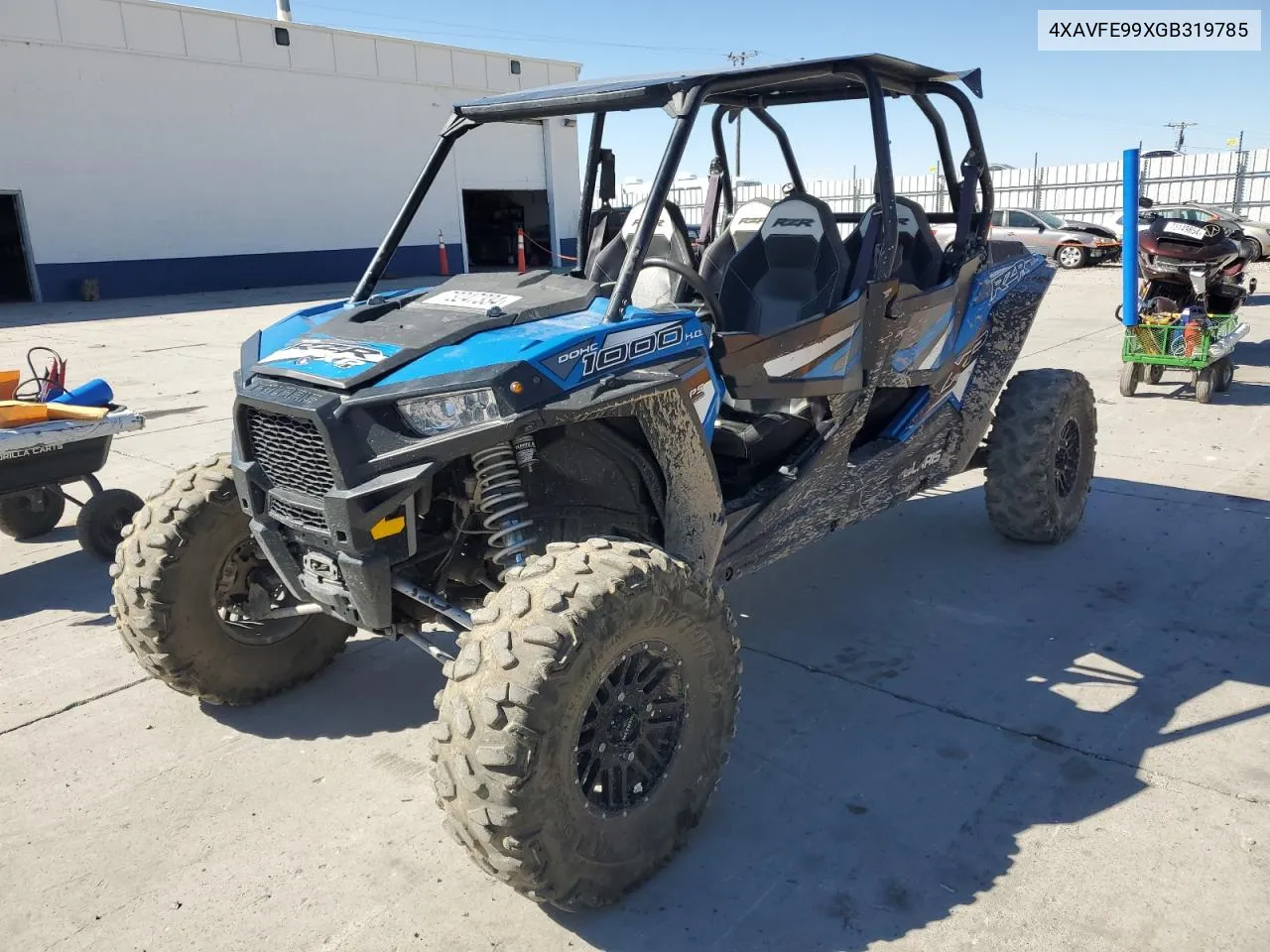 2016 Polaris Rzr Xp 4 1000 Eps VIN: 4XAVFE99XGB319785 Lot: 73247334