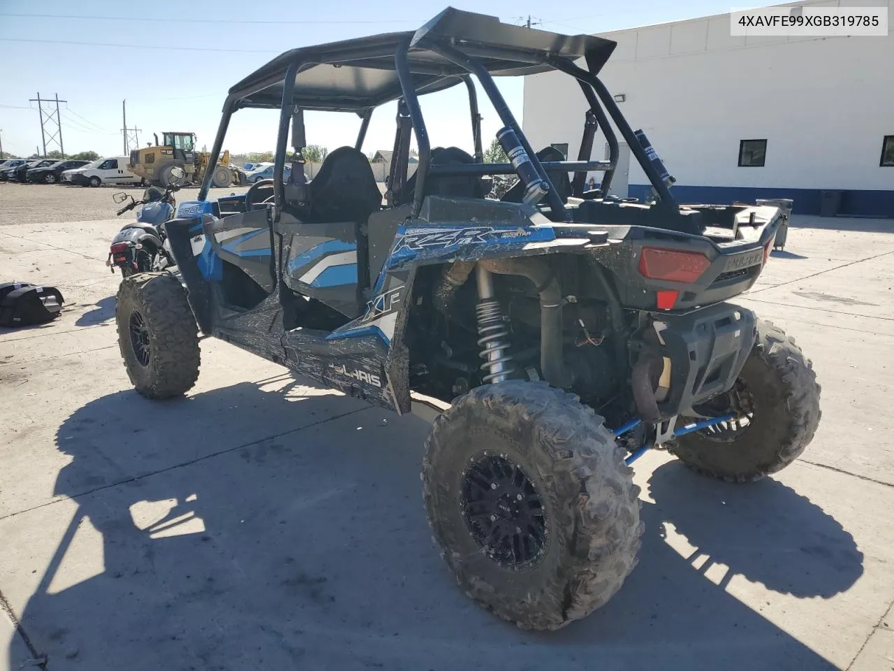 2016 Polaris Rzr Xp 4 1000 Eps VIN: 4XAVFE99XGB319785 Lot: 73247334