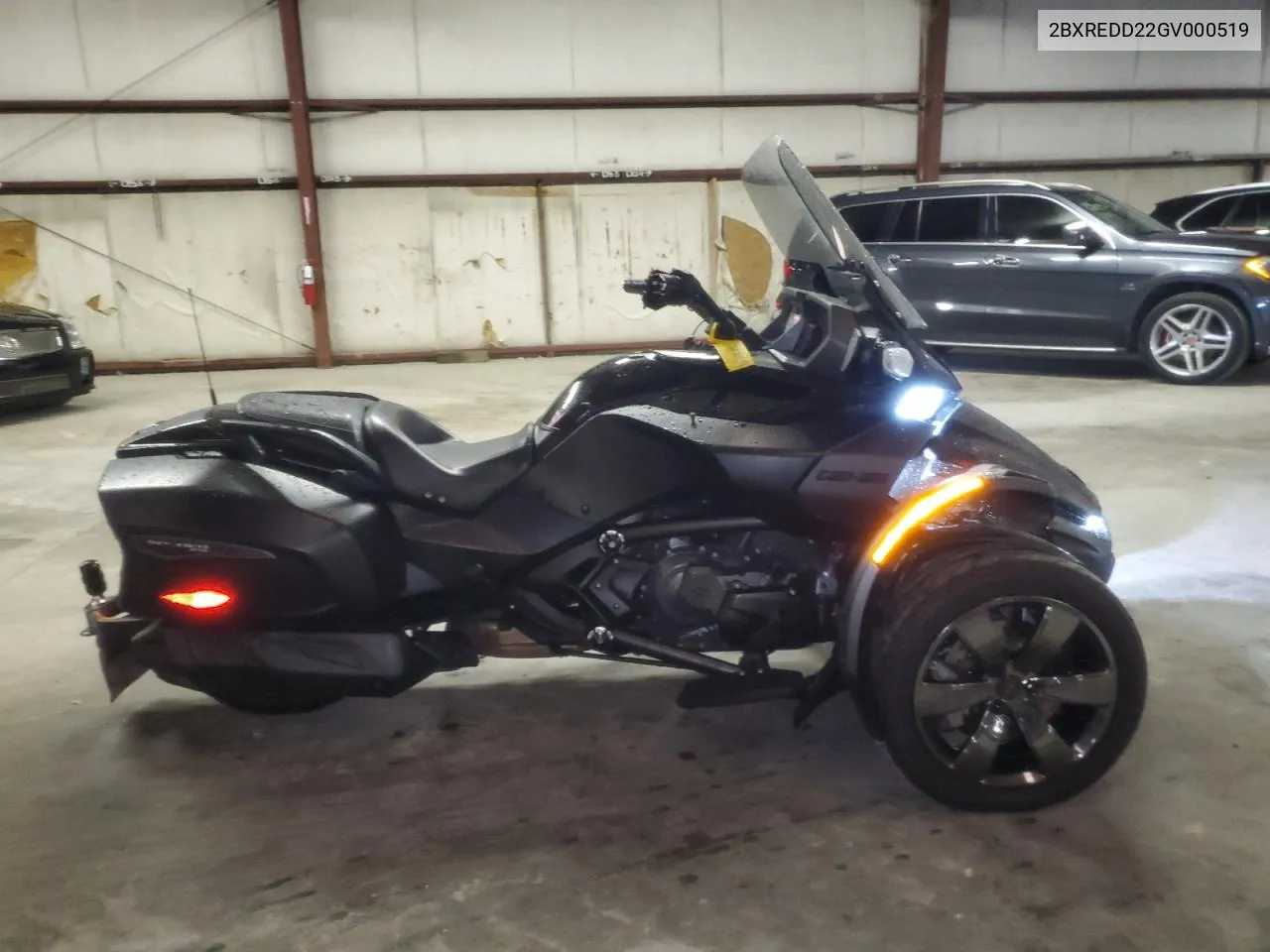 2016 Can-Am Spyder Roadster F3-T VIN: 2BXREDD22GV000519 Lot: 73482884