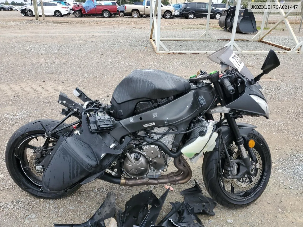 JKBZXJE17GA021447 2016 Kawasaki Zx636 E