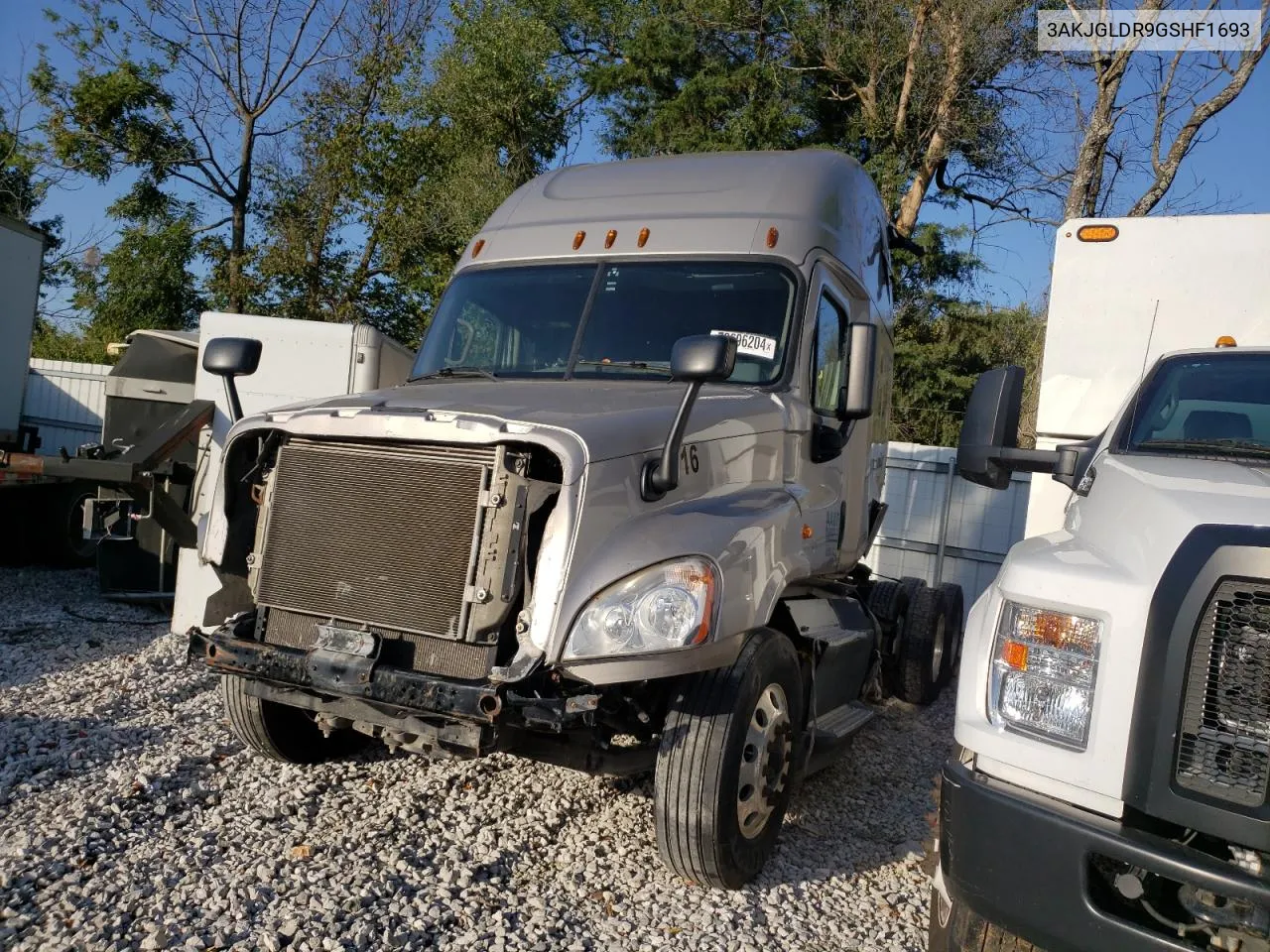 2016 Freightliner Cascadia 125 VIN: 3AKJGLDR9GSHF1693 Lot: 73696204