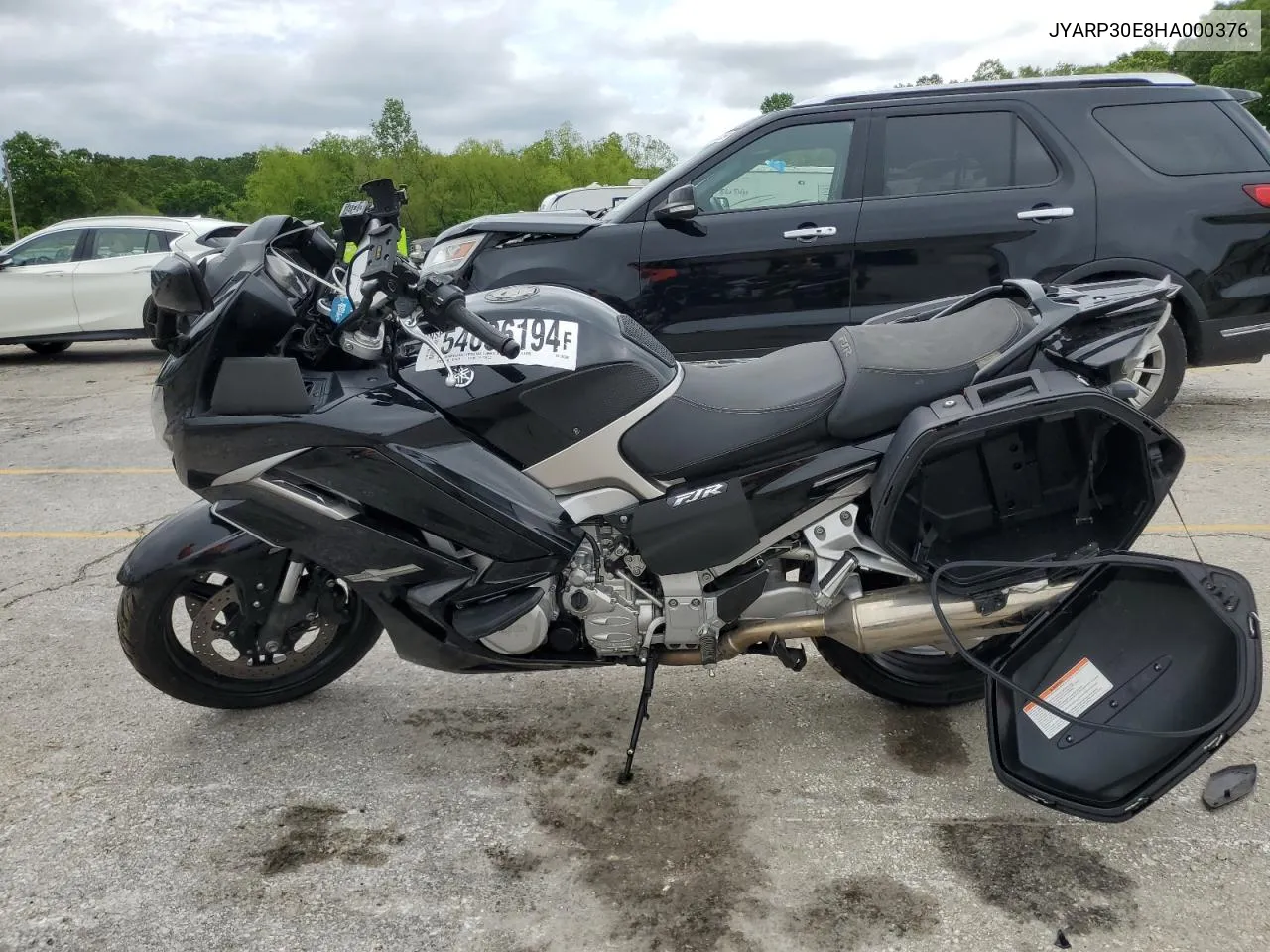 2017 Yamaha Fjr1300 Ae VIN: JYARP30E8HA000376 Lot: 54696194