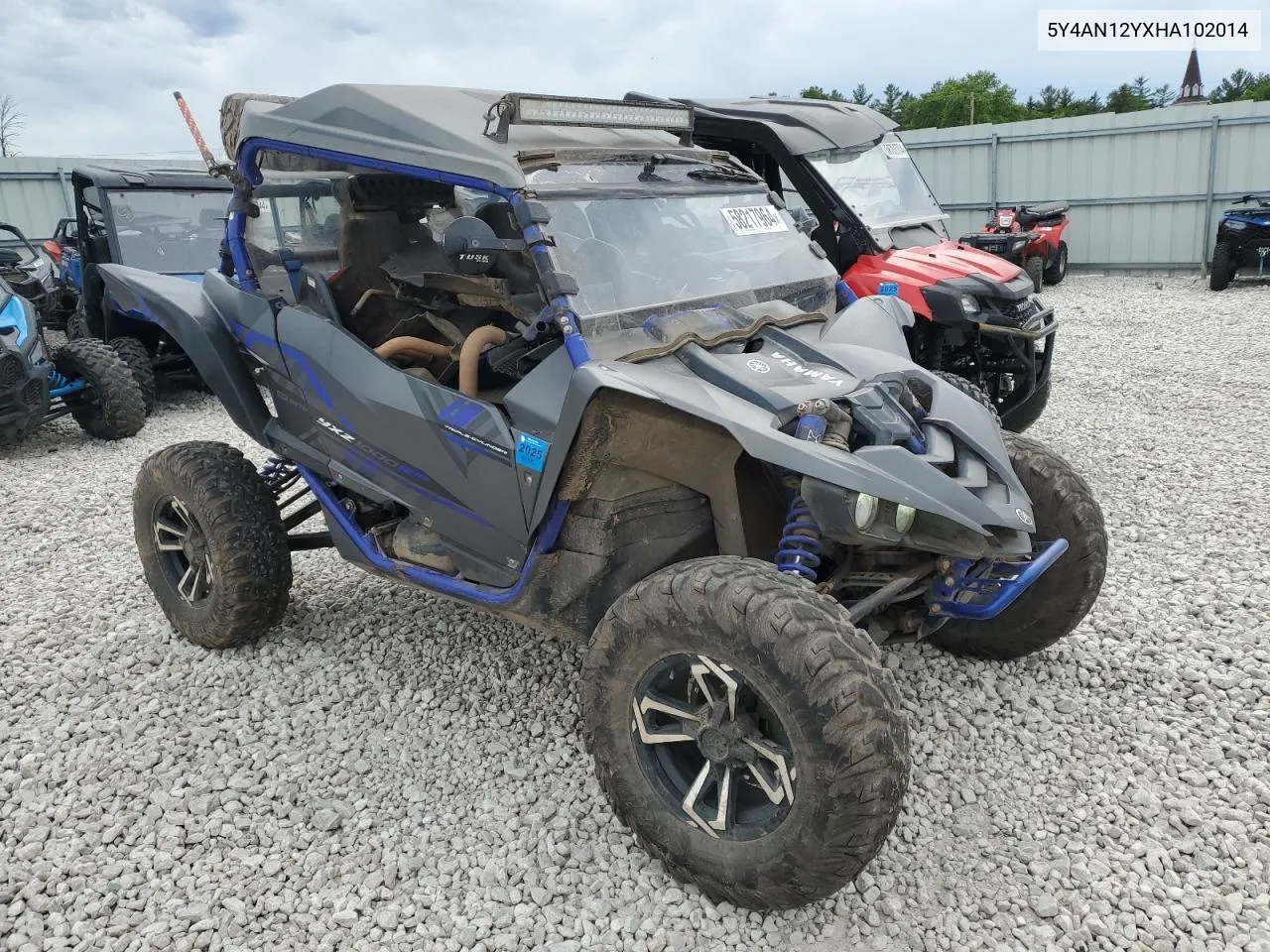 2017 Yamaha Yxz1000 Ets VIN: 5Y4AN12YXHA102014 Lot: 58217964