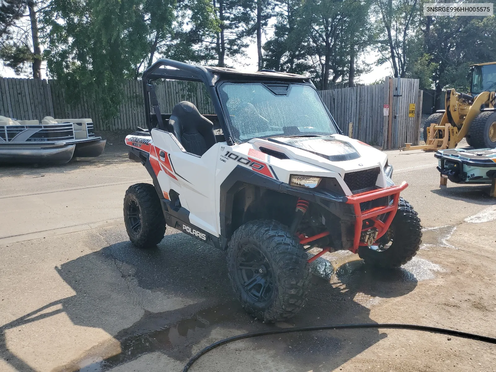 2017 Polaris General 1000 Eps VIN: 3NSRGE996HH005575 Lot: 64639534