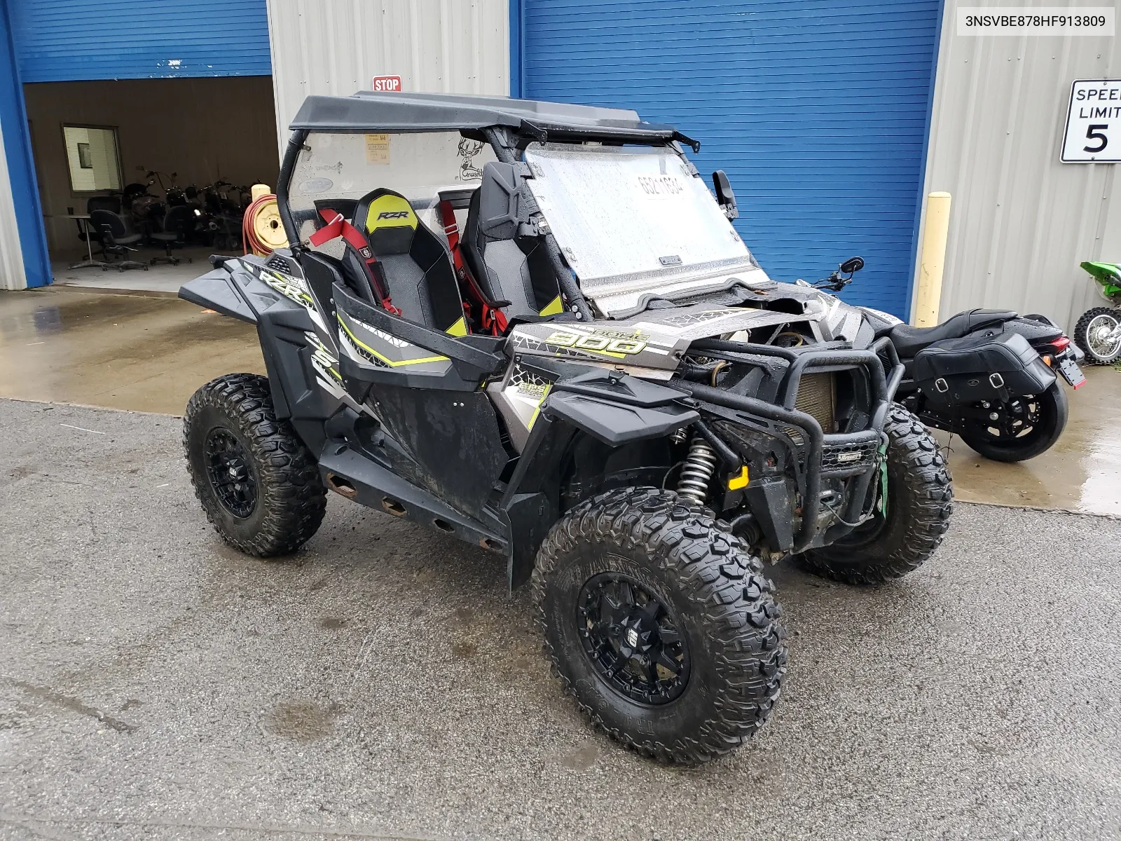 2017 Polaris Rzr S 900 Eps VIN: 3NSVBE878HF913809 Lot: 65211634