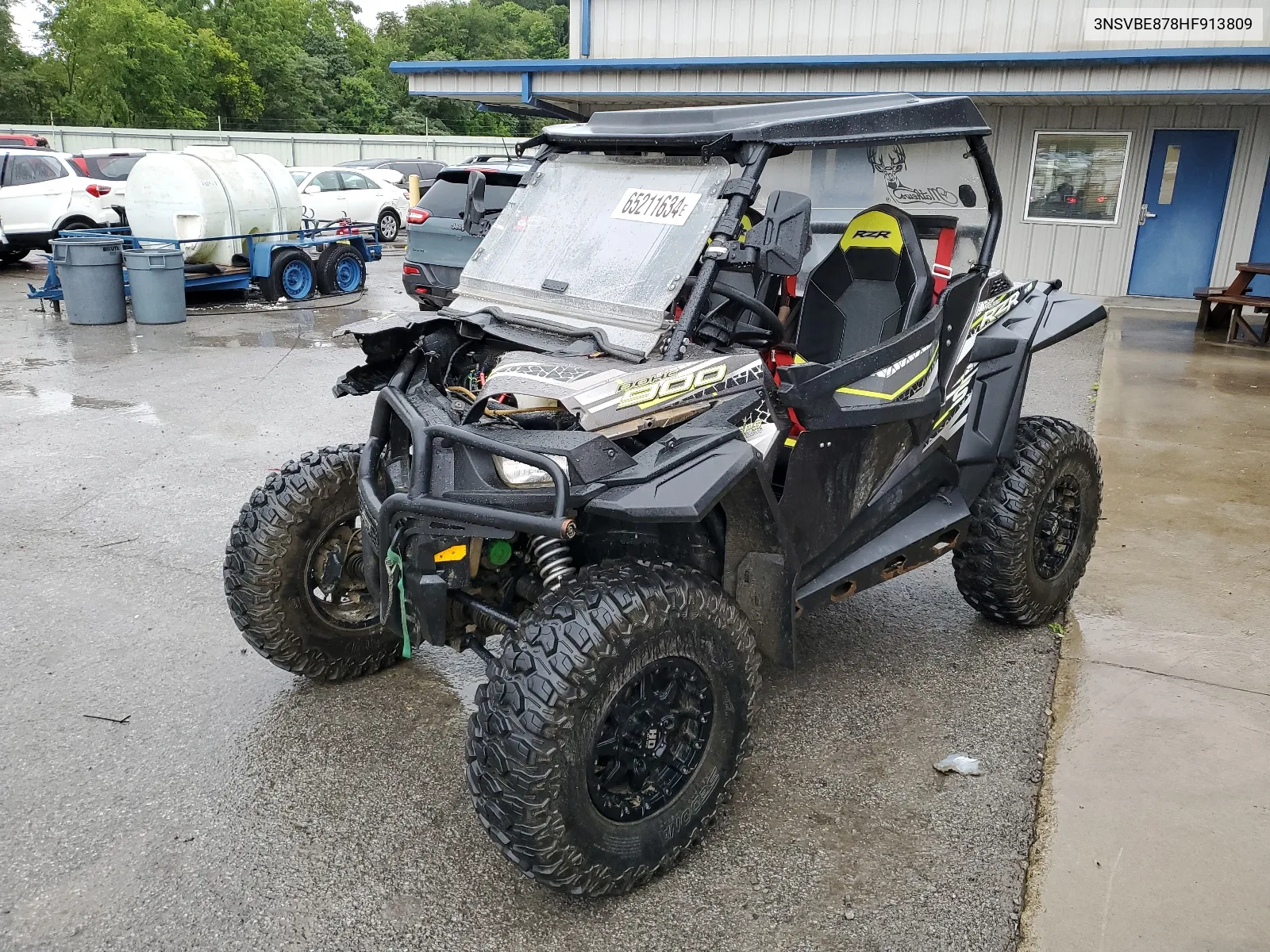 2017 Polaris Rzr S 900 Eps VIN: 3NSVBE878HF913809 Lot: 65211634