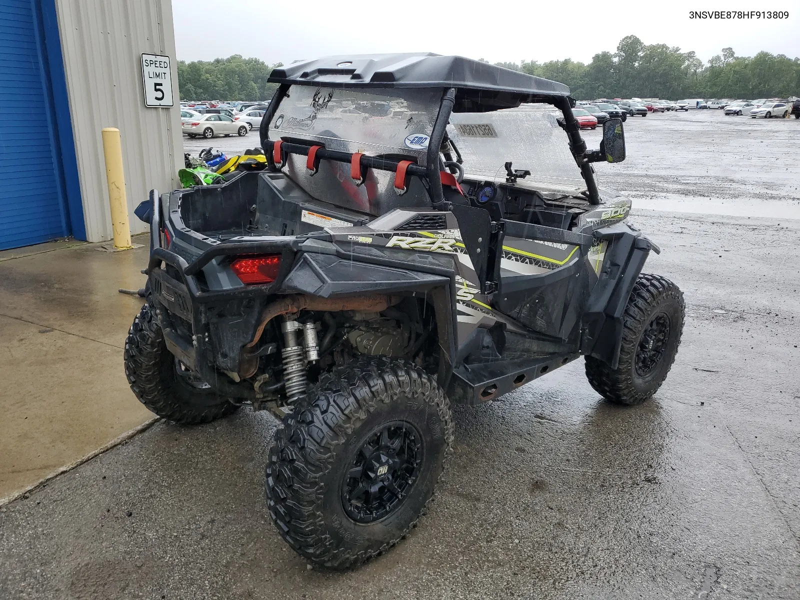 2017 Polaris Rzr S 900 Eps VIN: 3NSVBE878HF913809 Lot: 65211634