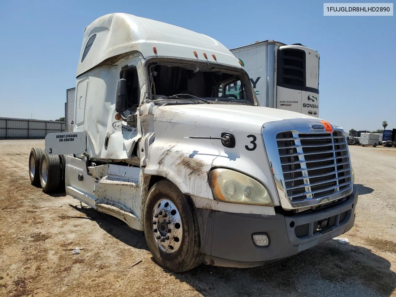 2017 Freightliner Cascadia 125 VIN: 1FUJGLDR8HLHD2890 Lot: 66209514