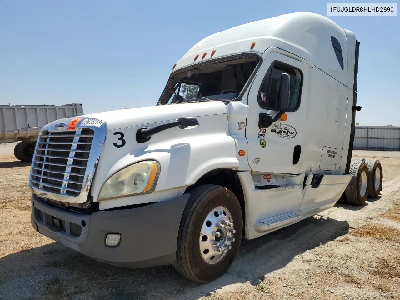 2017 Freightliner Cascadia 125 VIN: 1FUJGLDR8HLHD2890 Lot: 66209514