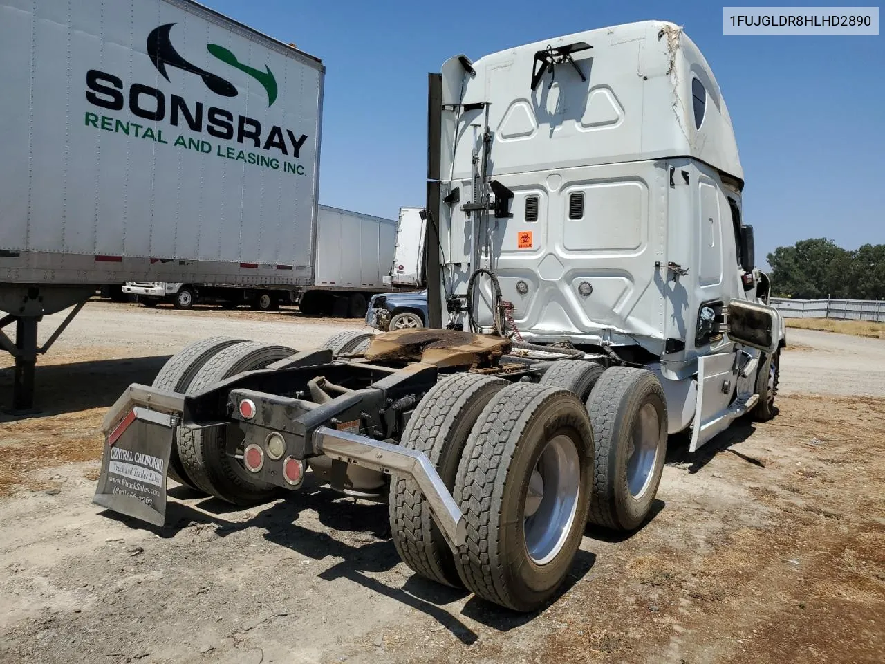 2017 Freightliner Cascadia 125 VIN: 1FUJGLDR8HLHD2890 Lot: 66209514