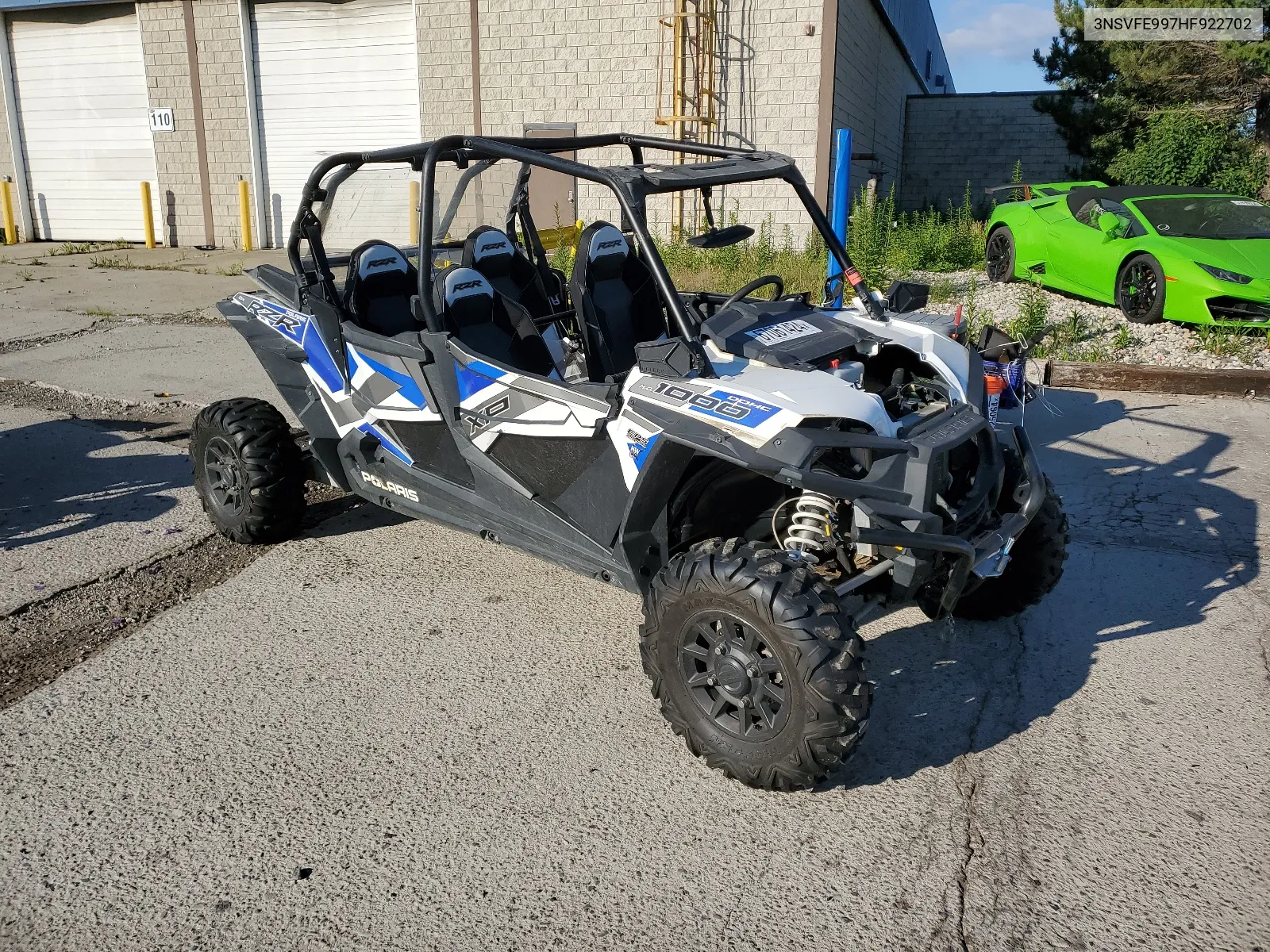 2017 Polaris Rzr Xp 4 1000 Eps VIN: 3NSVFE997HF922702 Lot: 67061424