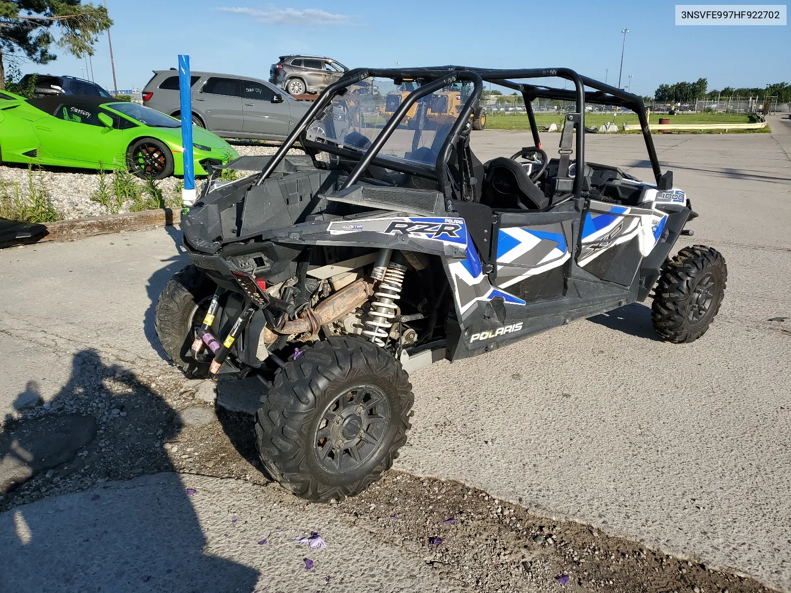 2017 Polaris Rzr Xp 4 1000 Eps VIN: 3NSVFE997HF922702 Lot: 67061424