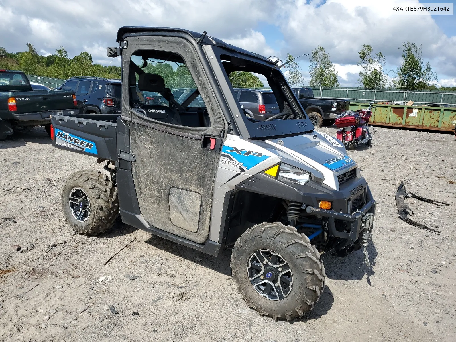 2017 Polaris Ranger Xp 900 Eps VIN: 4XARTE879H8021642 Lot: 68161654